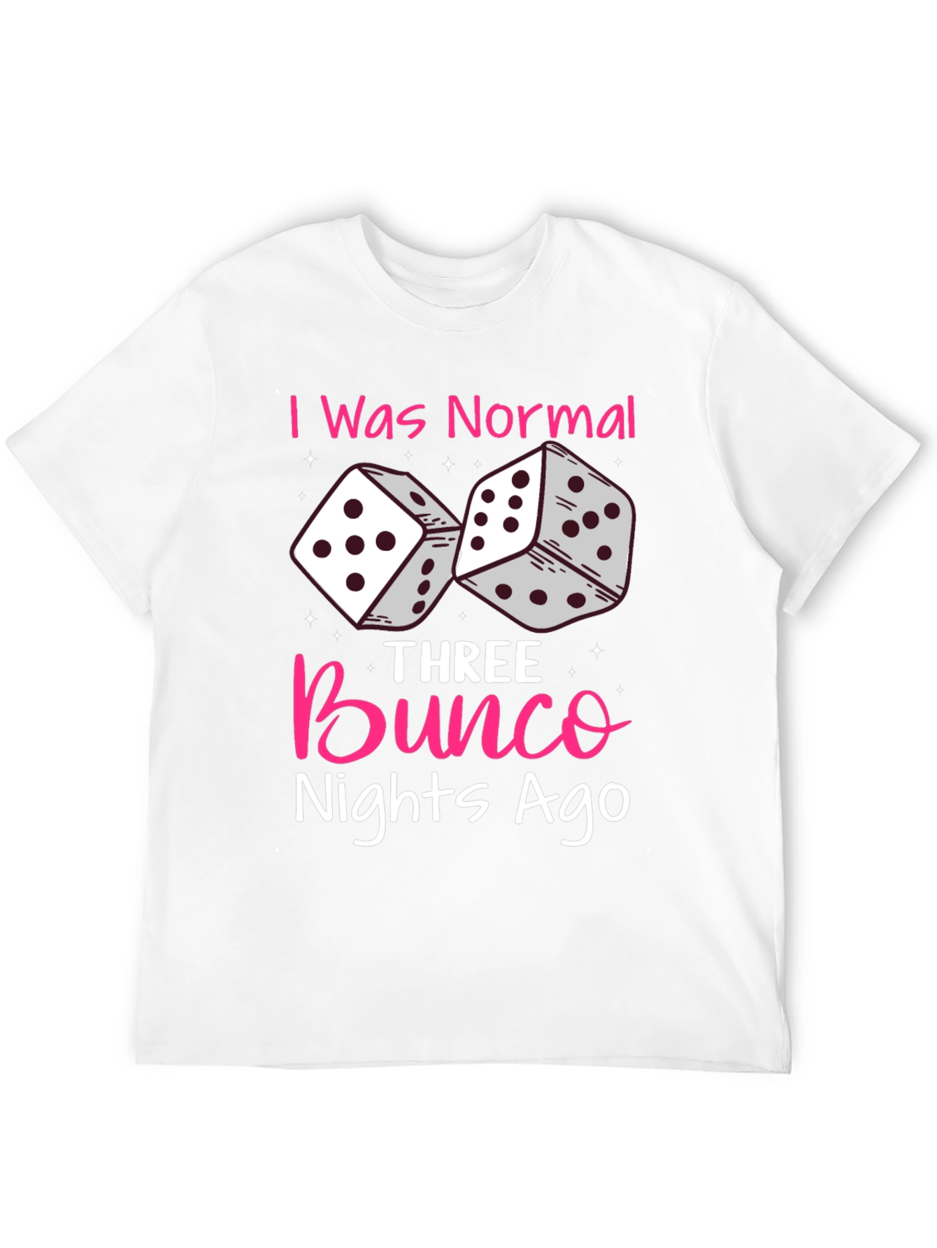 Black Bunco Nights Ago T-Shirt, Dice Graphic view 12