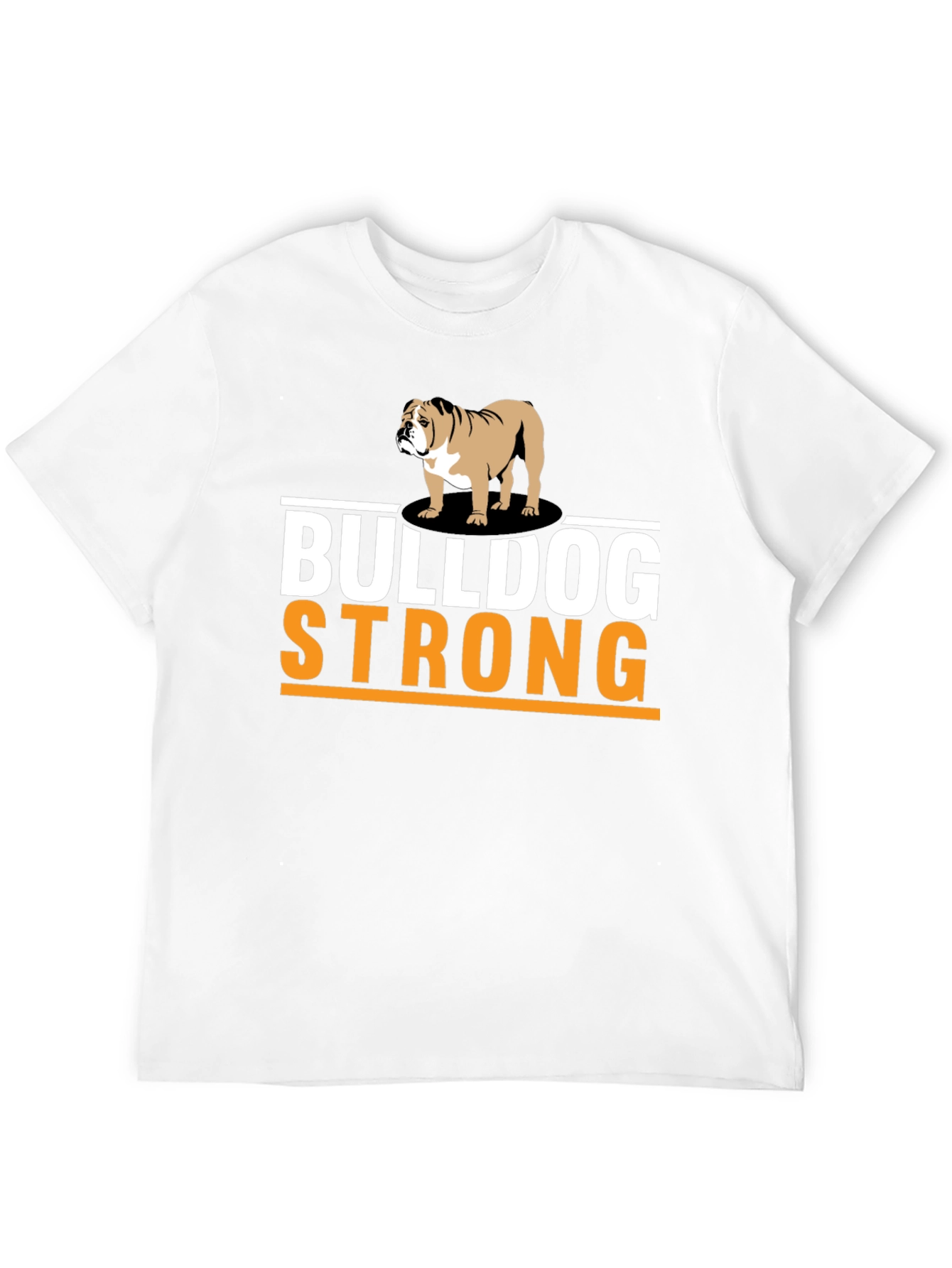 Black Bulldog Strong Graphic T-Shirt view 12