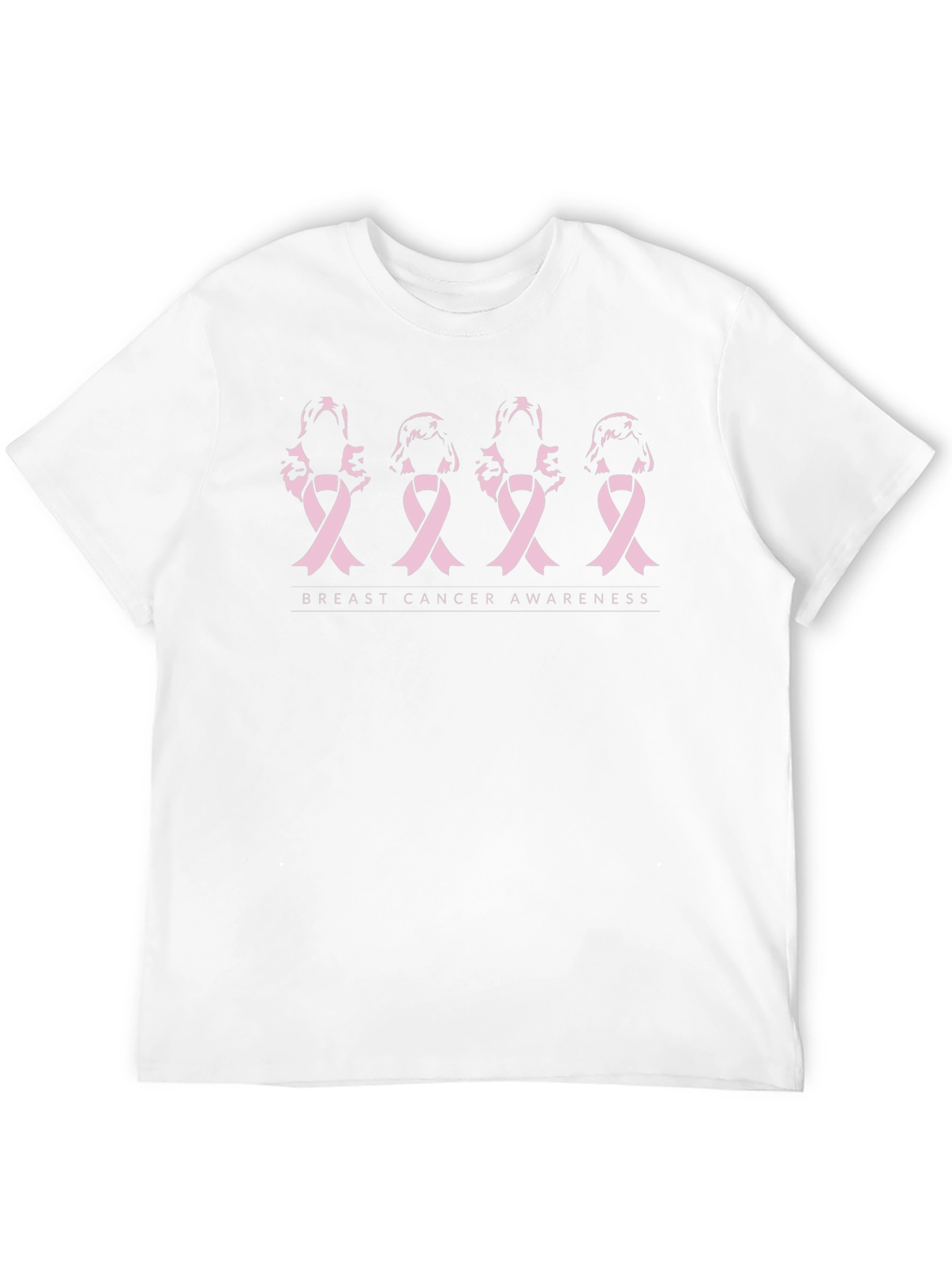 Black Breast Cancer Awareness Graphic Tee view 12