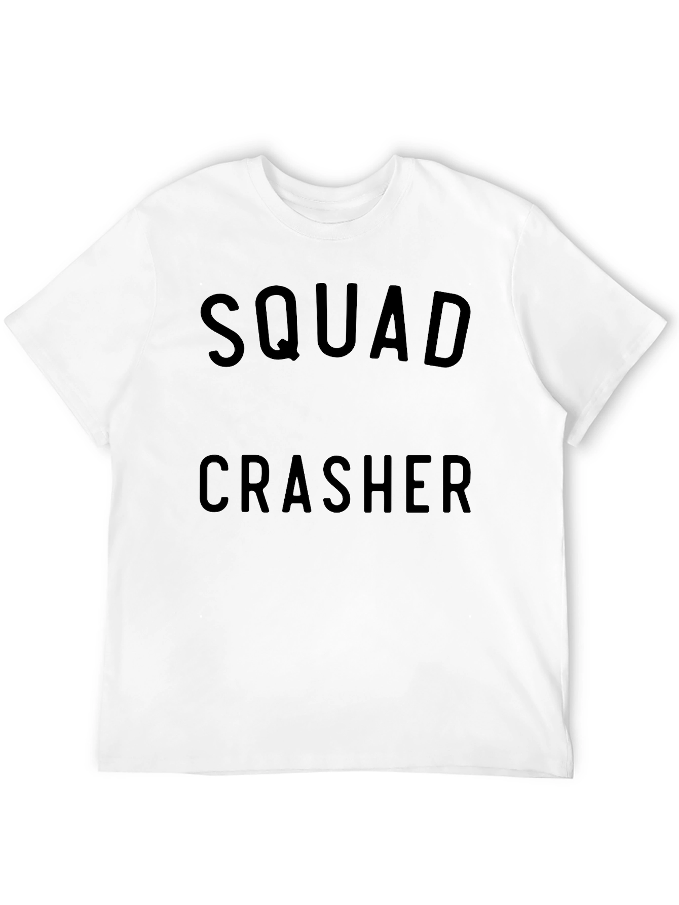 Black Squad Crasher Black T-Shirt view 12