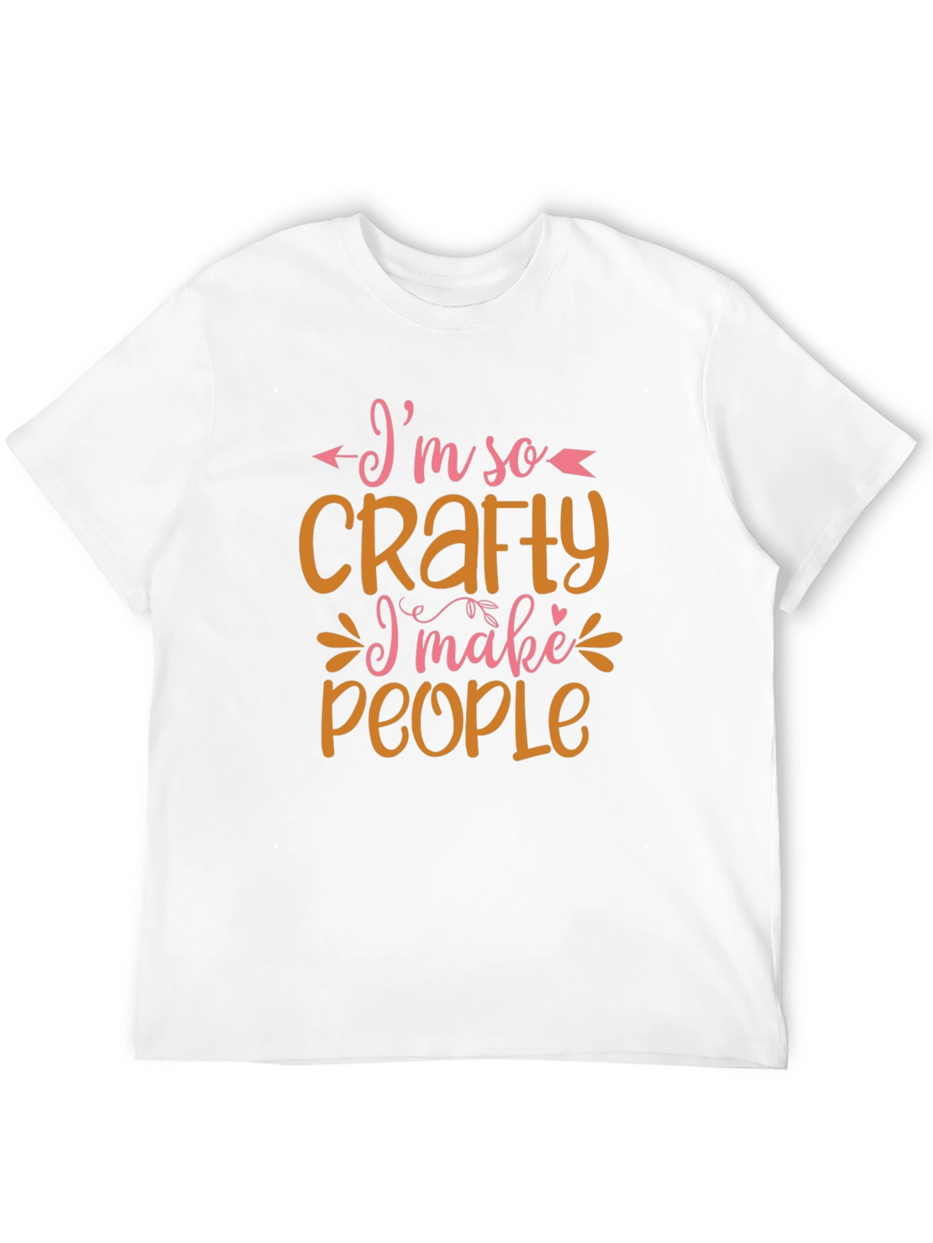 Black I'm So Crafty T-Shirt - Funny DIY Hobby Tee view 12