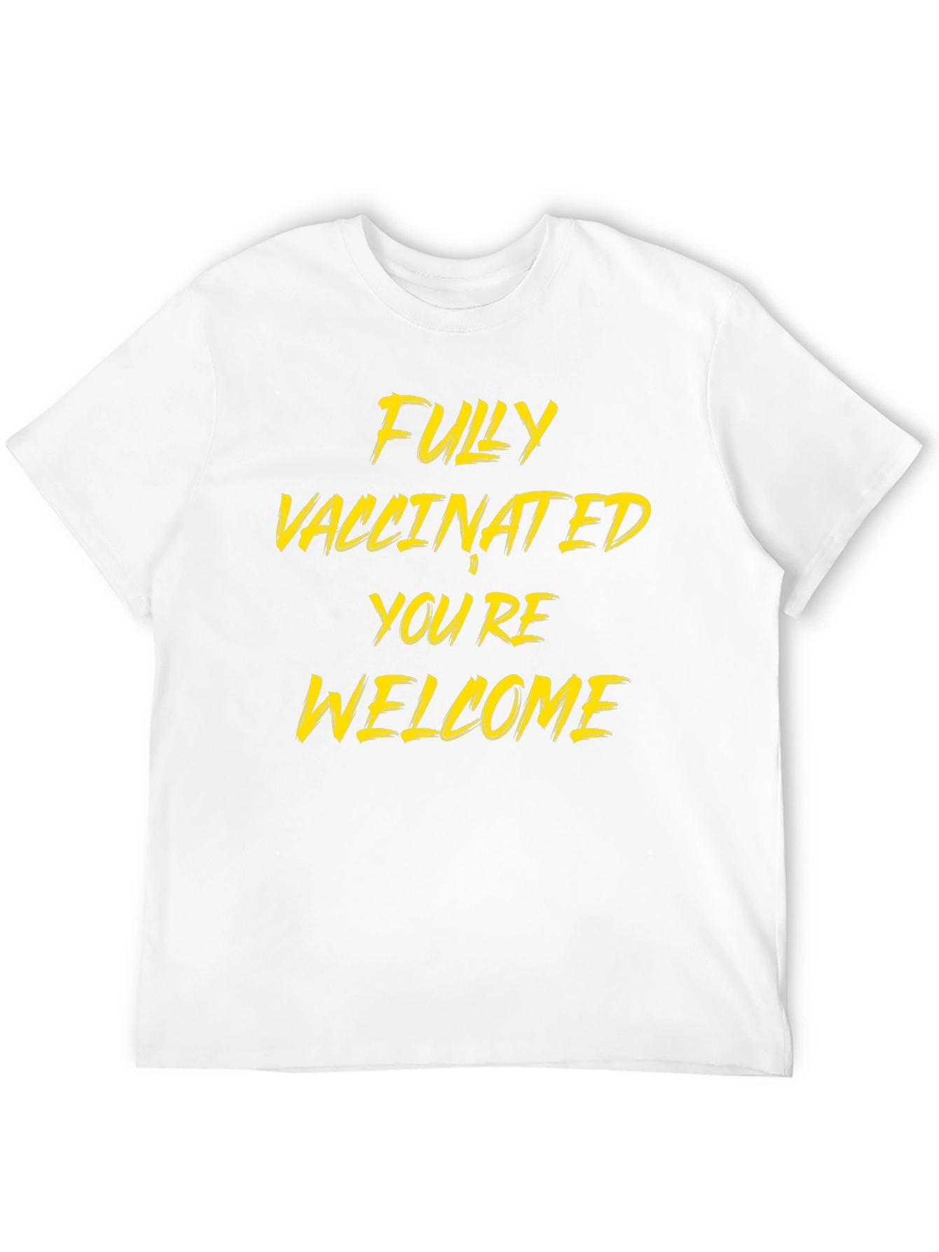 Black Fully Vaccinated Graphic Tee - You're Welcome Shirt view 12