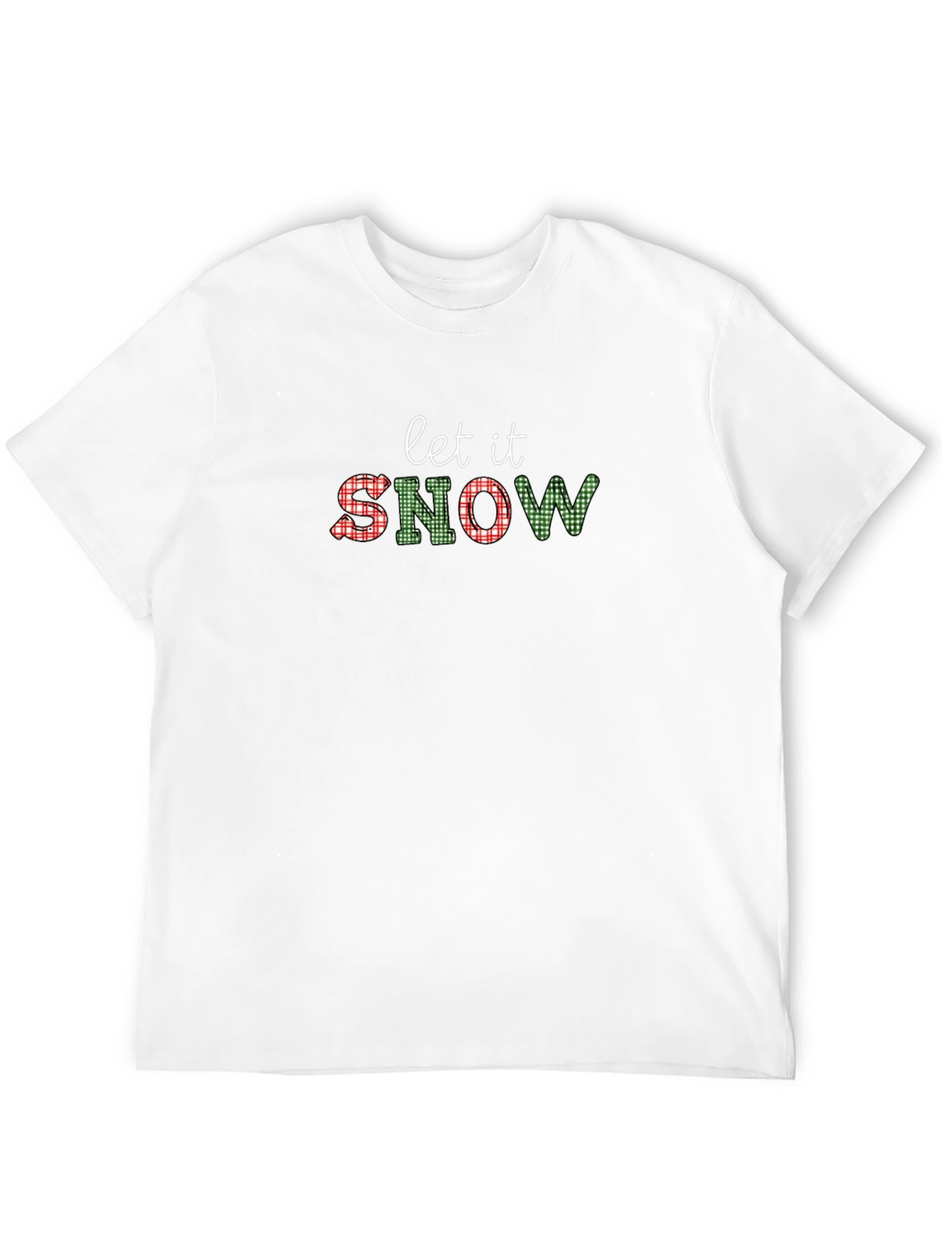 Festive Let it Snow Christmas T-Shirt - 12