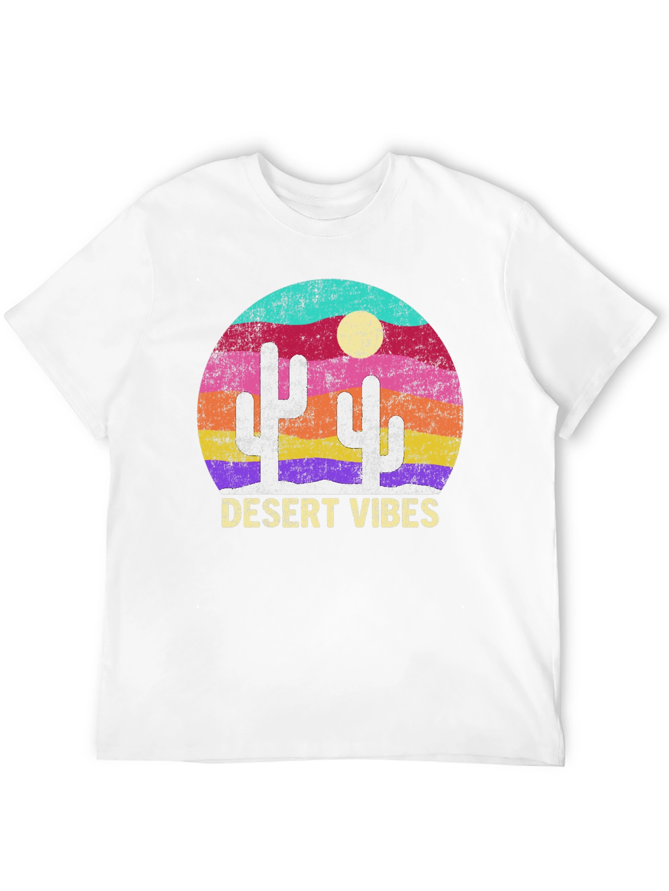 Black Desert Vibes Graphic Tee - Stylish Men's T-Shirt view 12