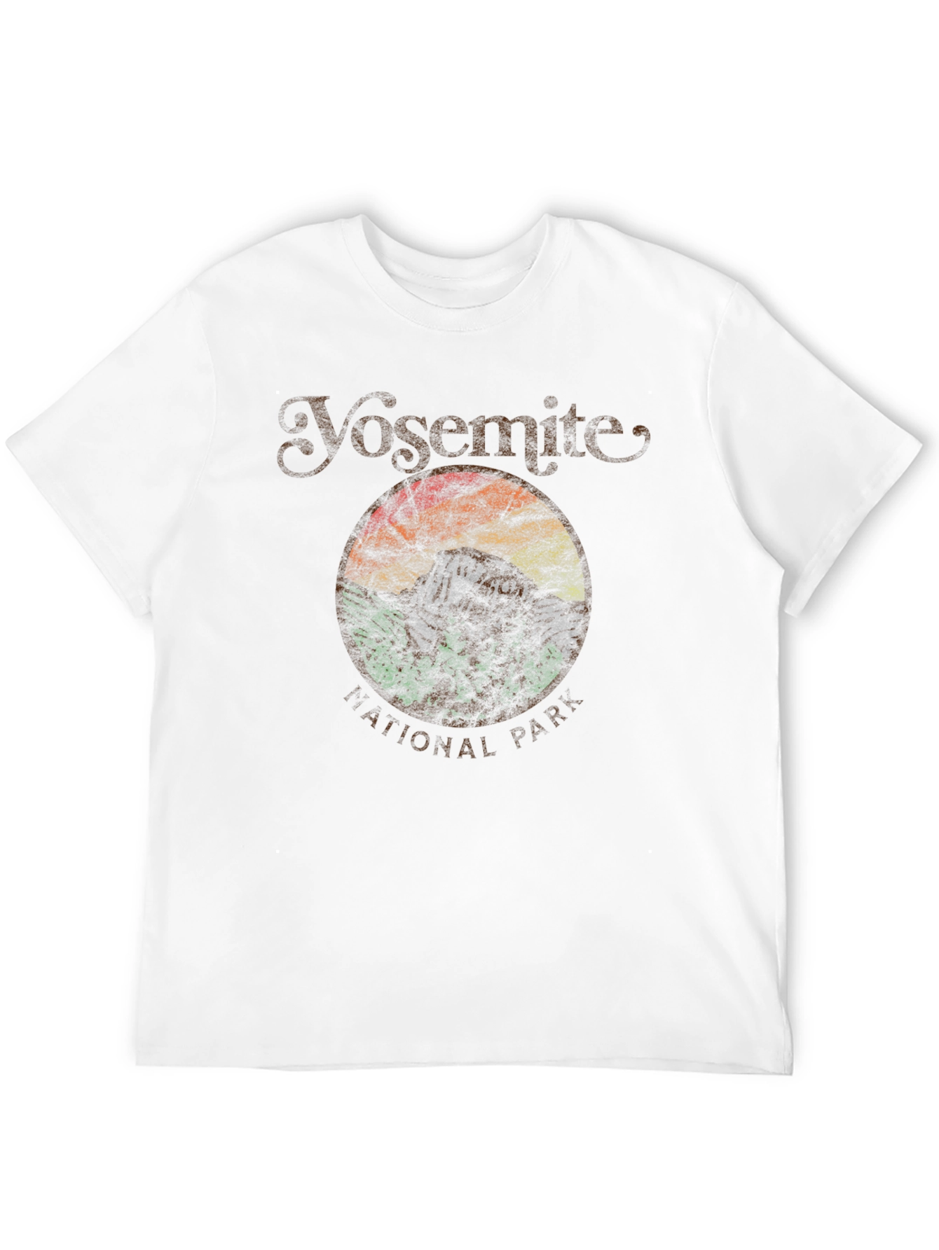 Black Yosemite National Park Graphic Tee - Vintage Style view 12