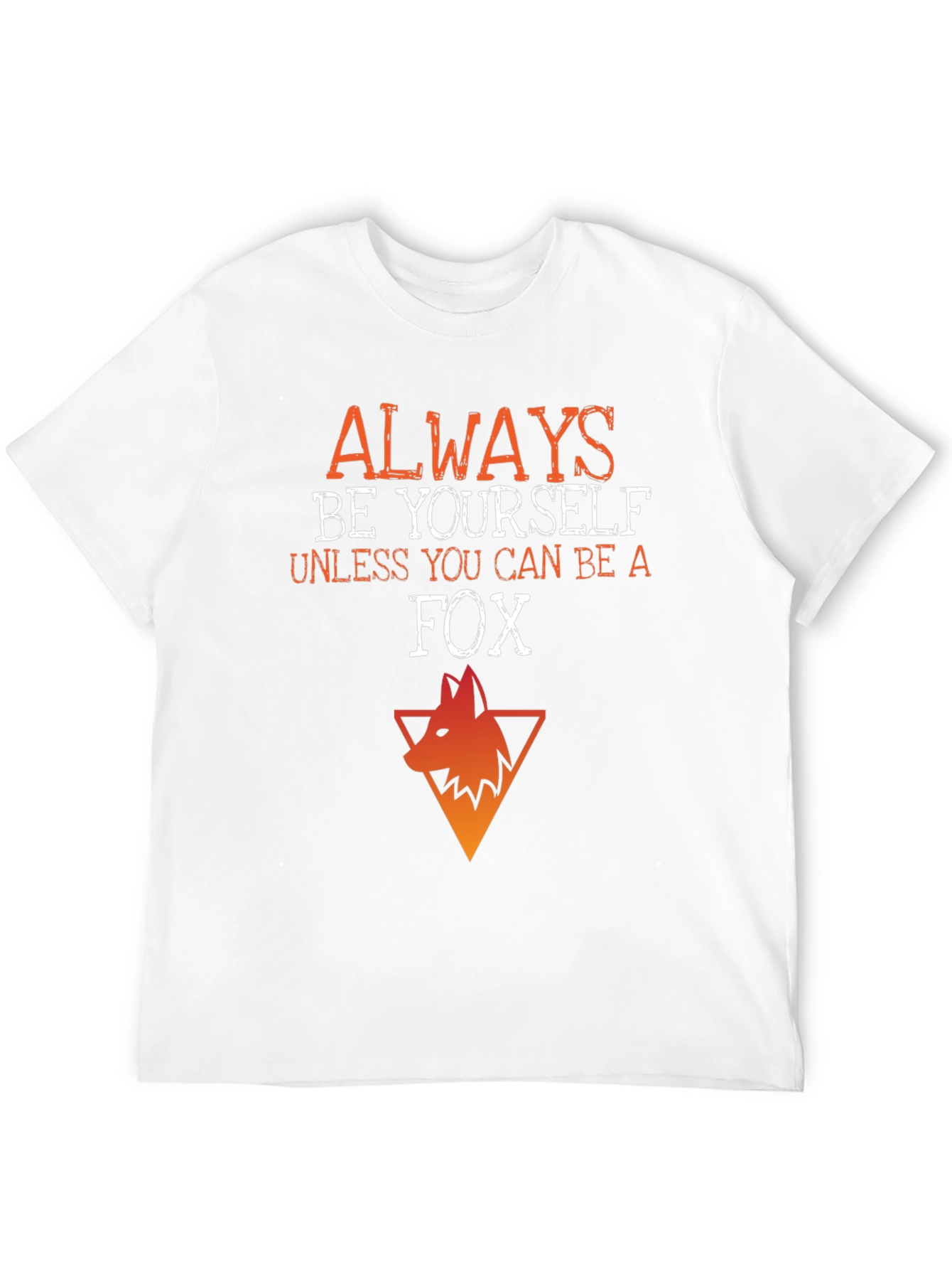 Black Always Be Yourself Unless You Can Be A Fox T-Shirt view 12