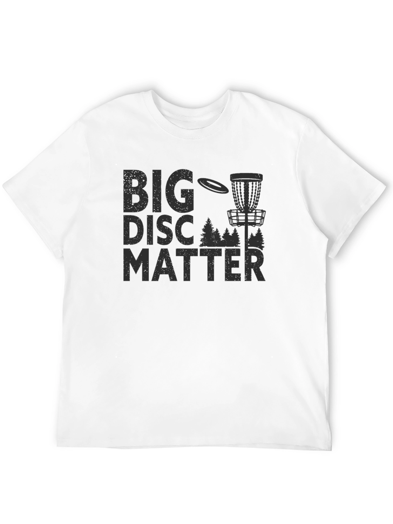 Black Big Disc Matter Graphic Tee - Ultimate Frisbee Apparel view 12