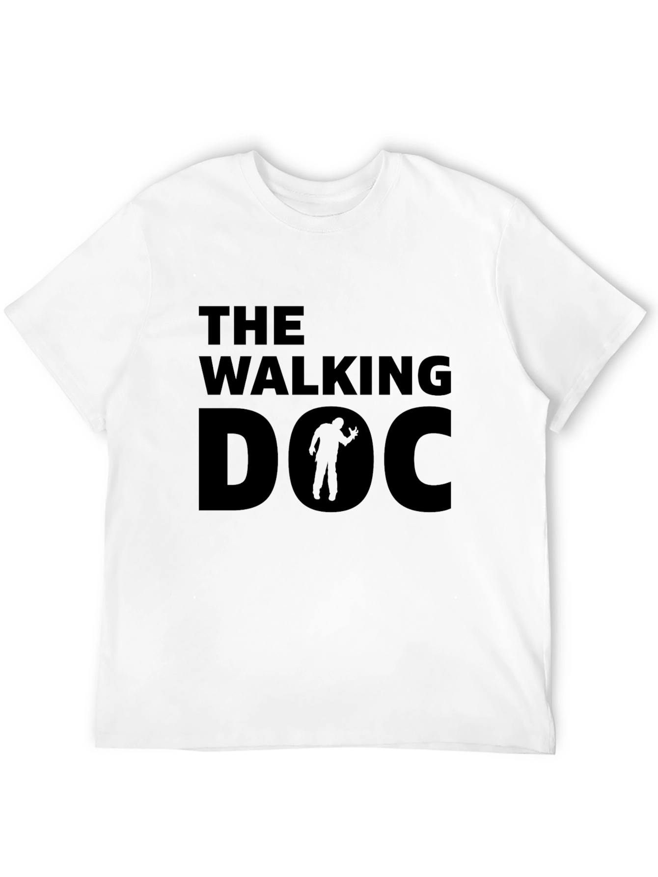 Black The Walking Doc Graphic T-Shirt view 12