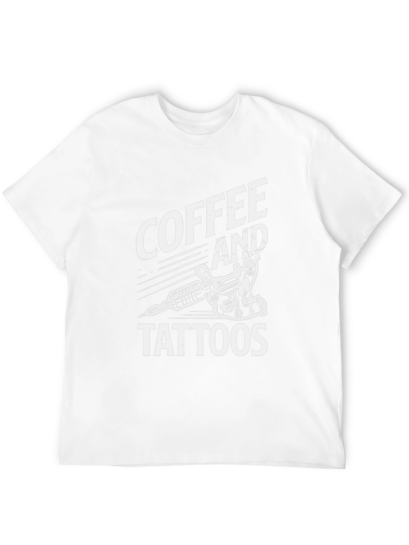 Black Coffee and Tattoos Graphic Tee - Black view 12