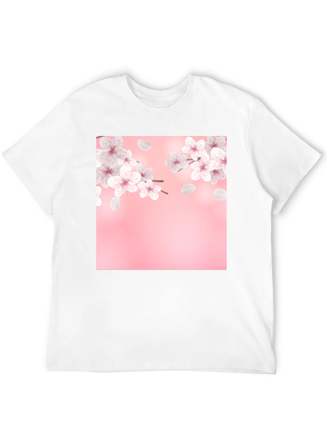 Black Cherry Blossom T-Shirt - Black view 12