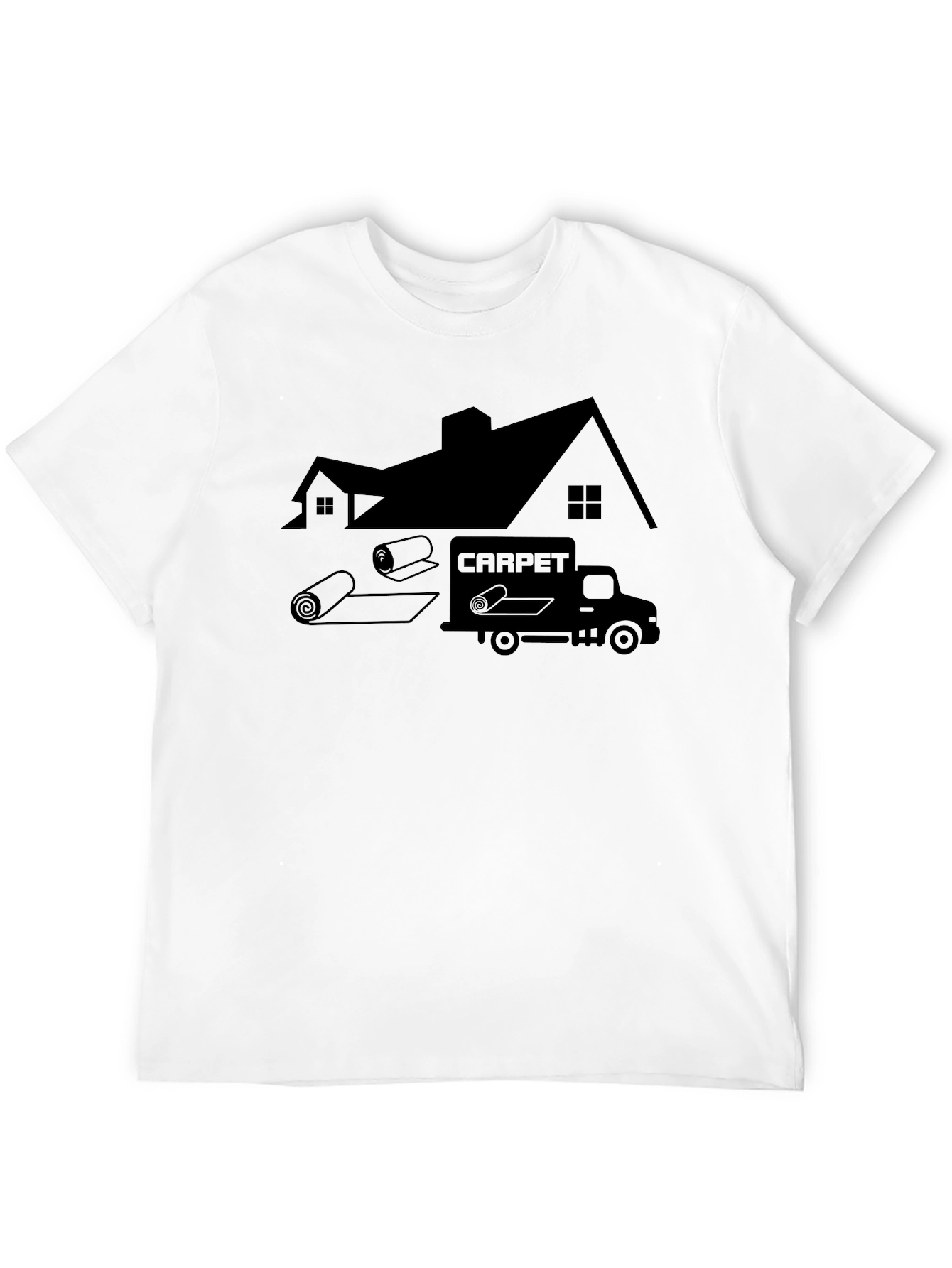 Black Carpet Installation Services T-Shirt view 12