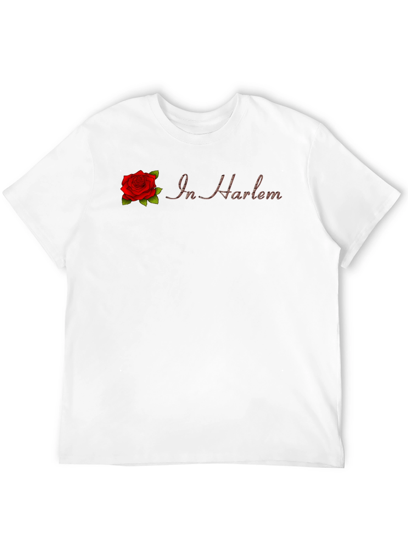 Black In Harlem Rose Graphic T-Shirt view 12