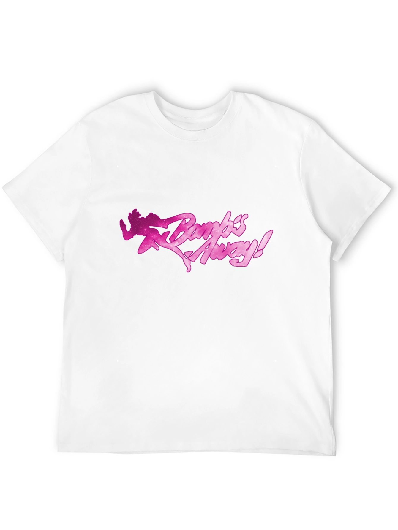 Black Bamb's Away! Black Graphic Tee view 12