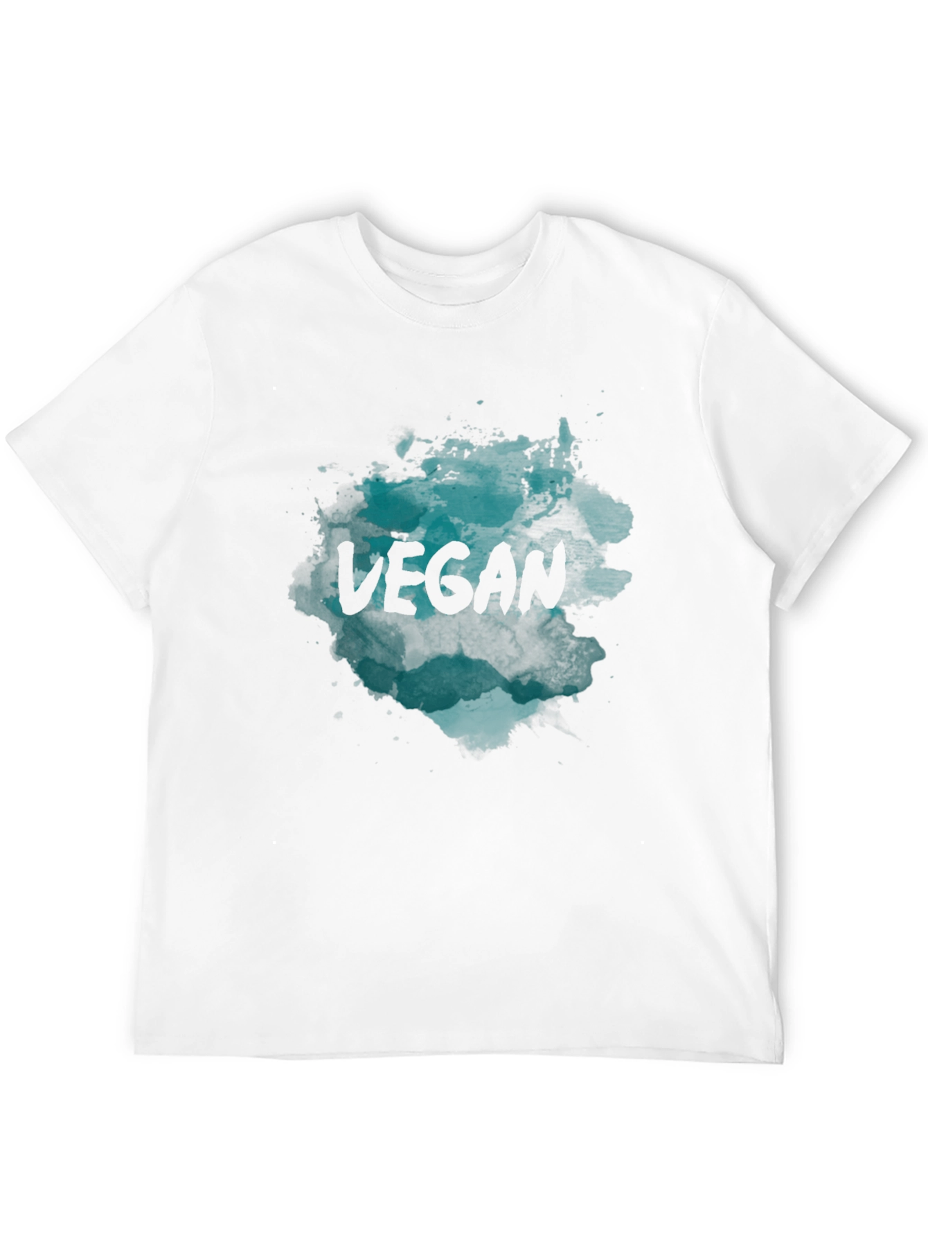 Black Vegan Graphic T-Shirt - Men's Black Tee view 12
