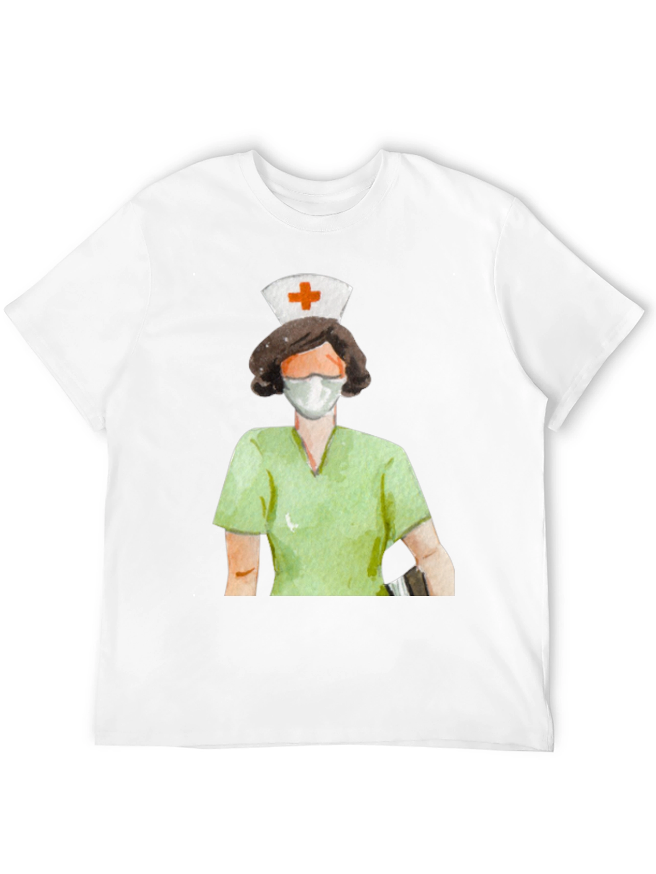 Black Nurse Graphic Tee - Unisex Short Sleeve T-Shirt view 12