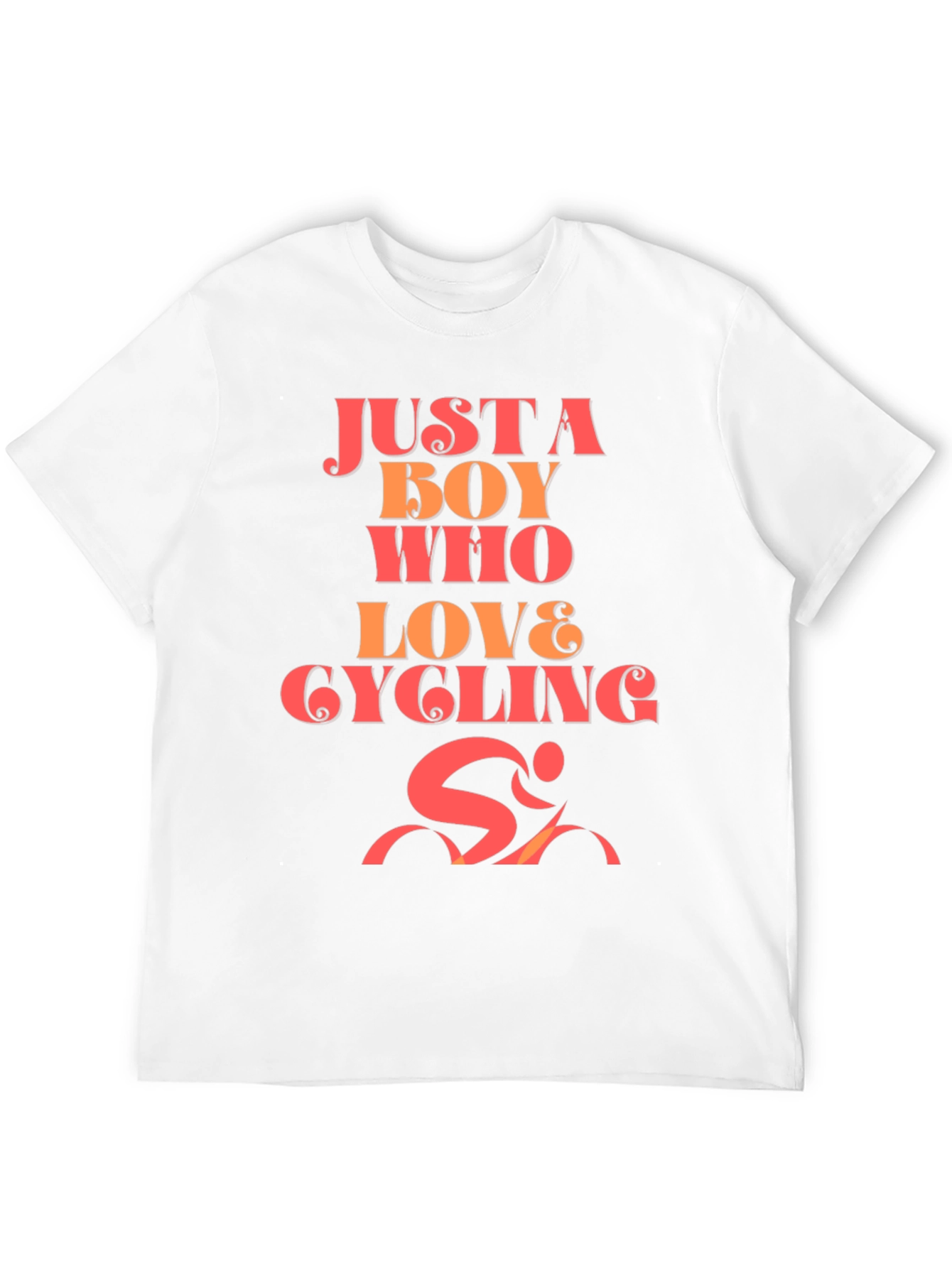 Black Boy Who Loves Cycling Graphic T-Shirt view 12
