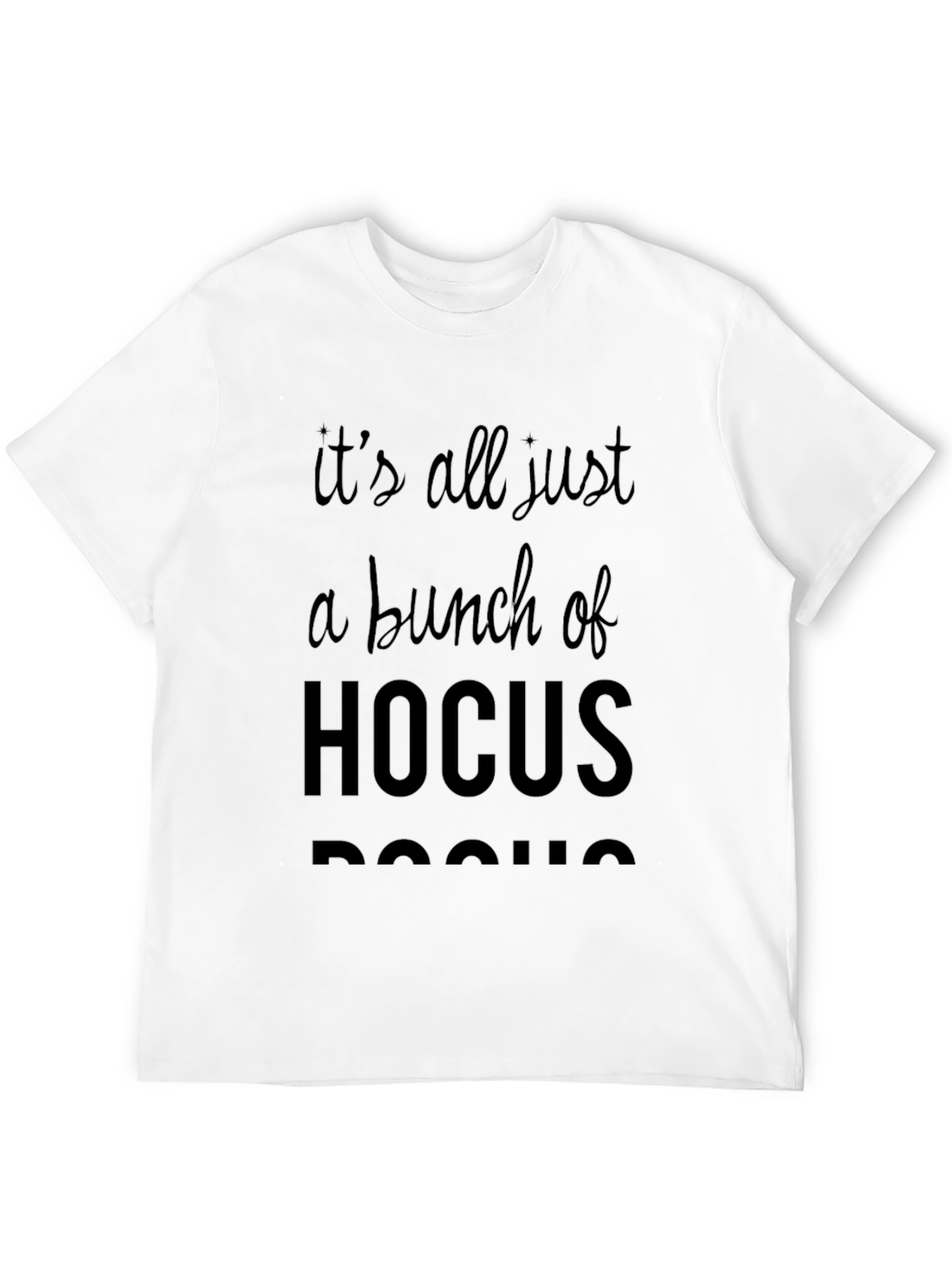 Black Hocus Pocus Graphic Tee - Halloween Shirt view 12
