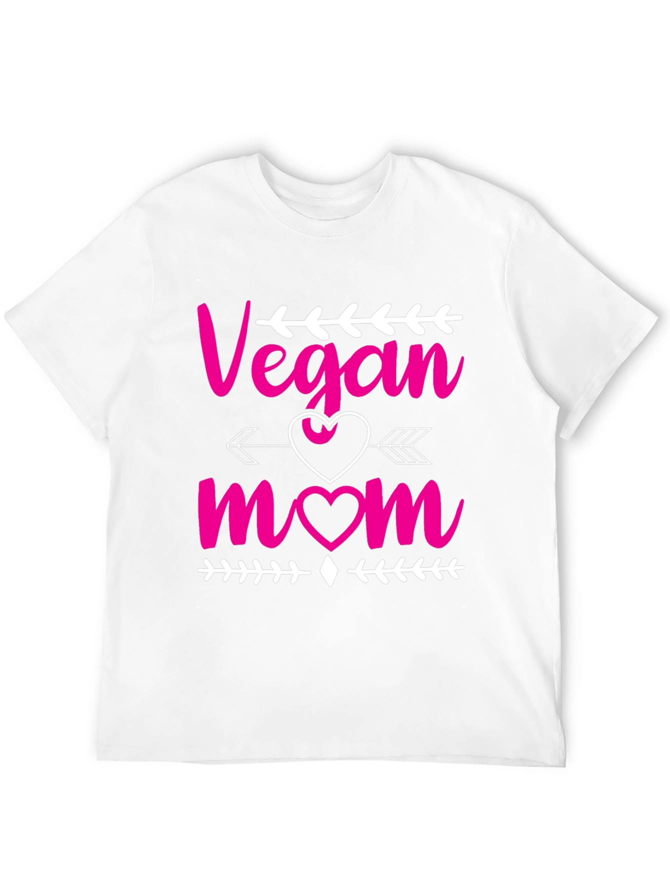 Black Vegan Mom Graphic T-Shirt - Black view 12
