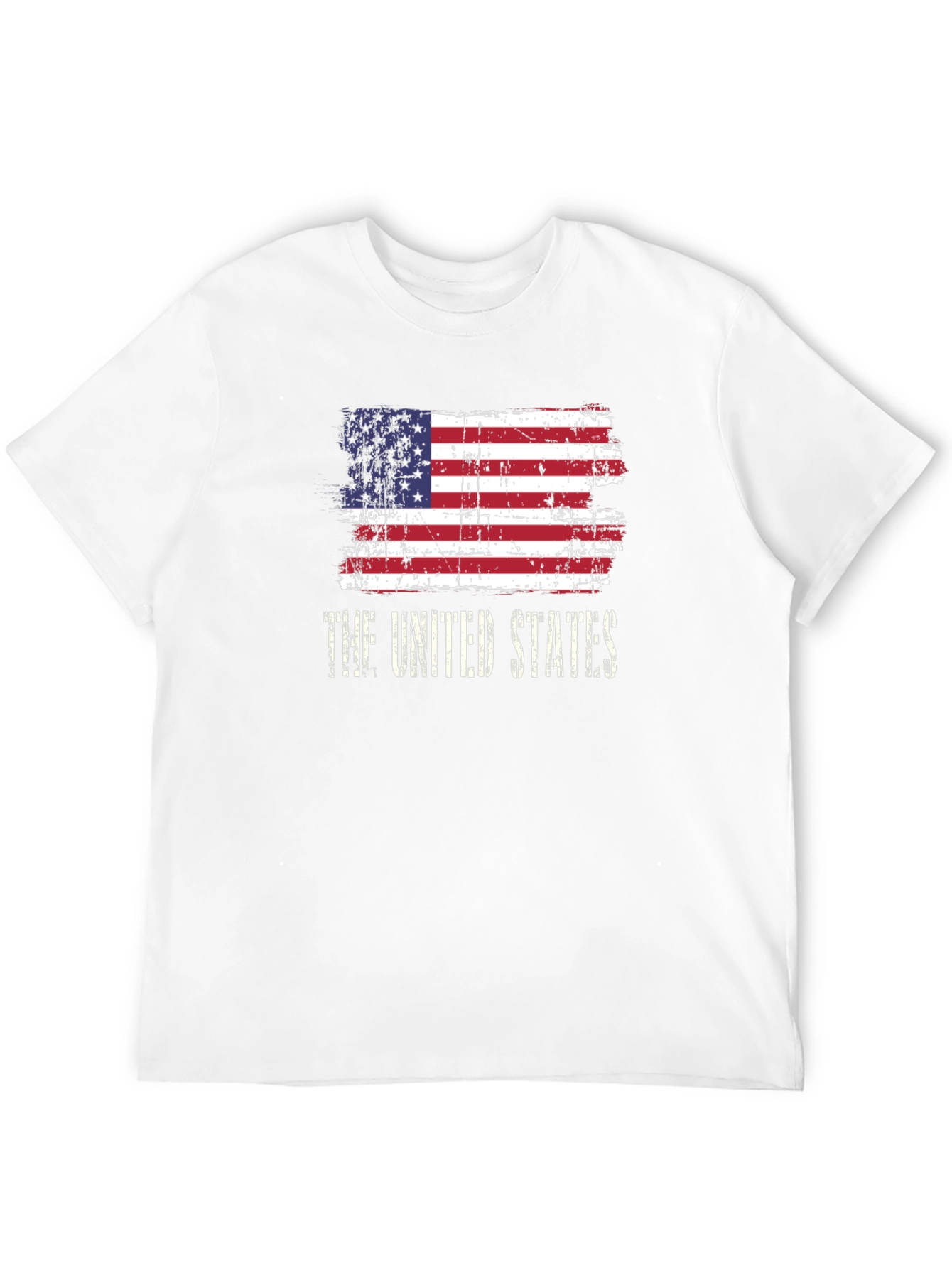 Black USA Flag T-Shirt Patriotic United States Vintage Look view 12