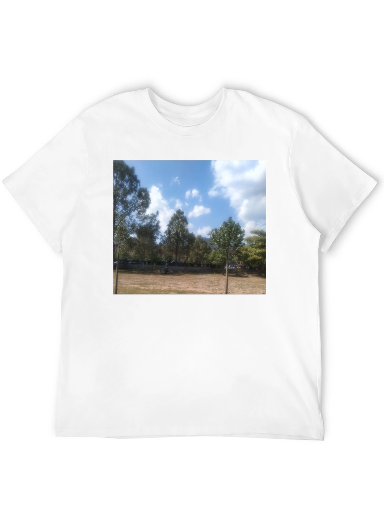 Black Nature Scene Tee view 12