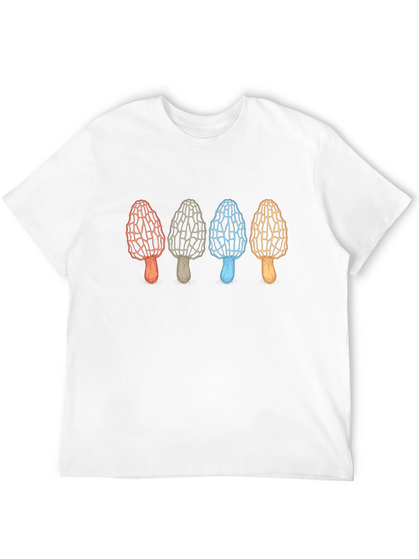 Black Mushroom Graphic Tee - Unique Fungi Design view 12