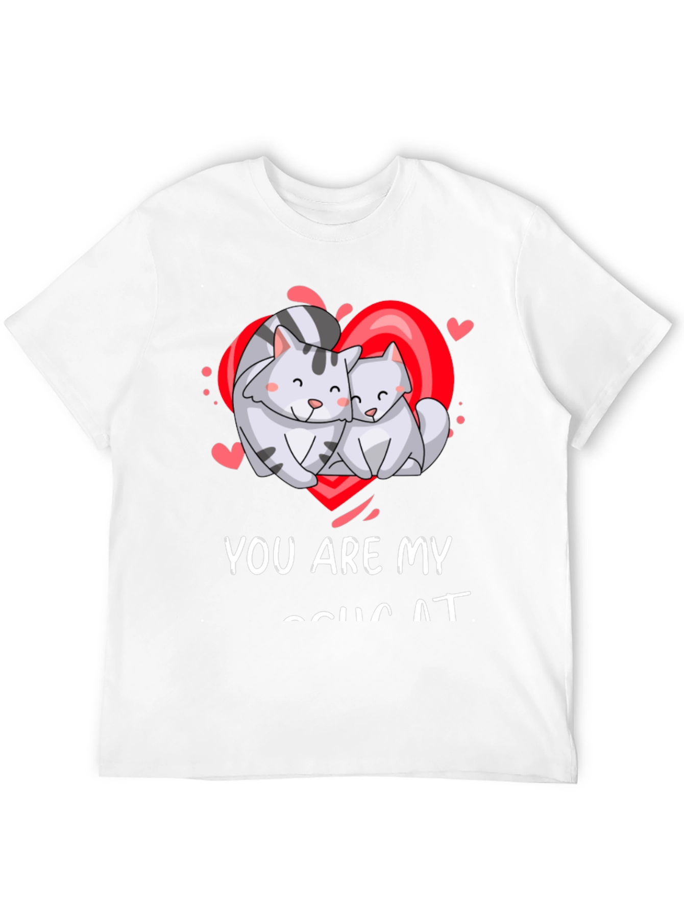 Black You Are My Soul Cat T-Shirt, Valentine's Day view 12