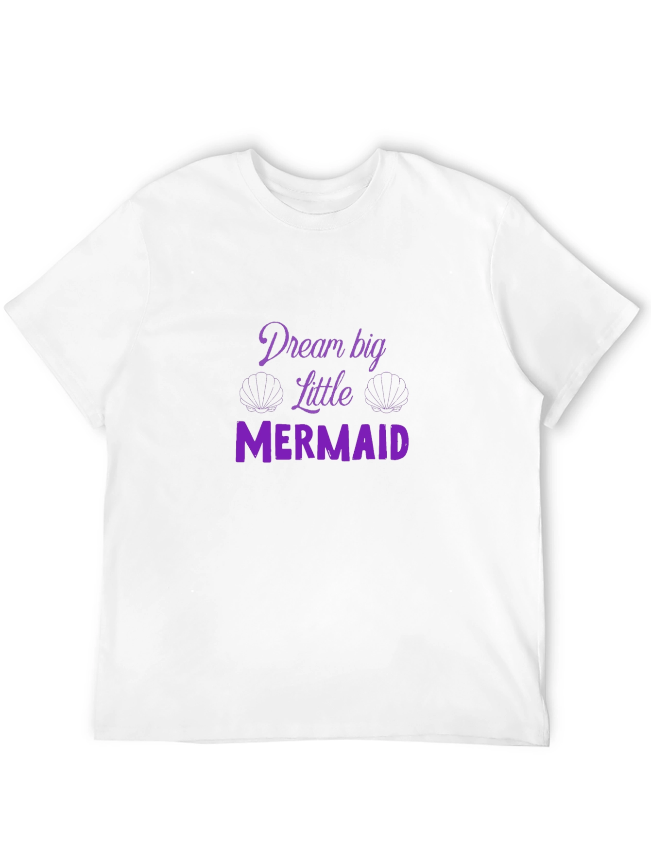 Dream Big Little Mermaid Black T-Shirt - 12