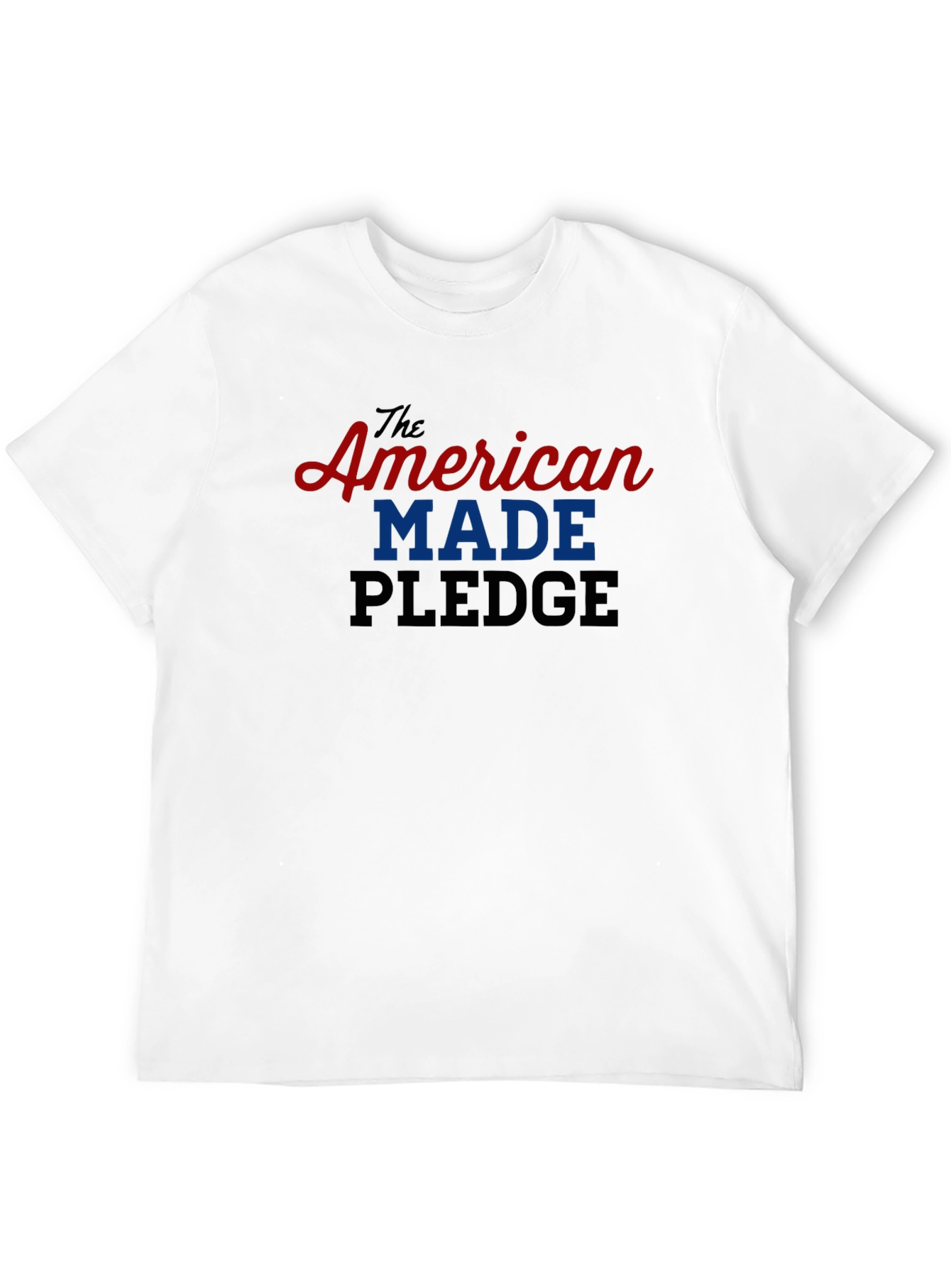 Black American Made Pledge Graphic Tee - Patriotic Pride view 12
