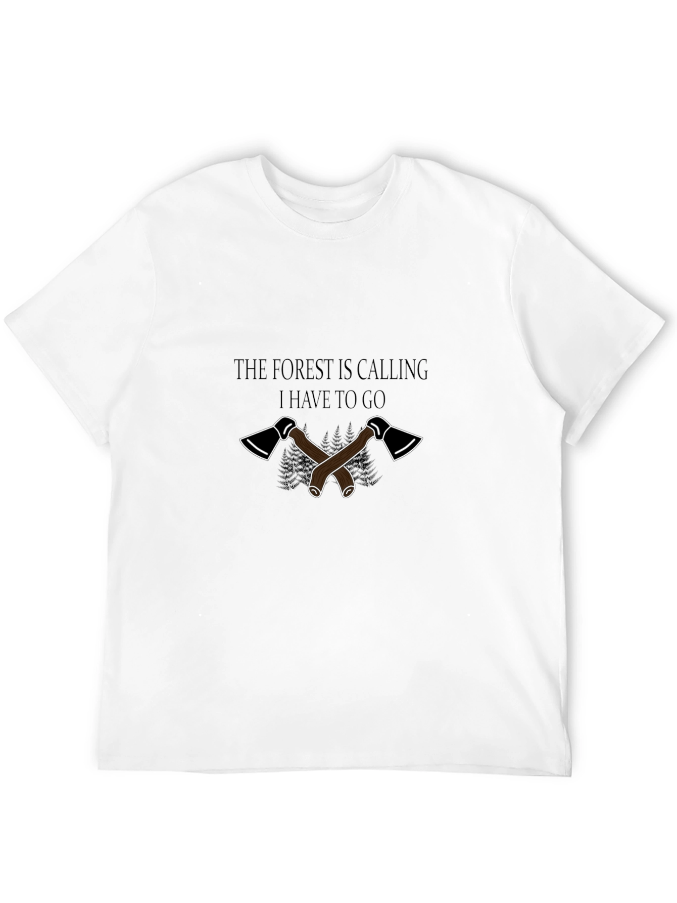 Black The Forest Is Calling Tee view 12