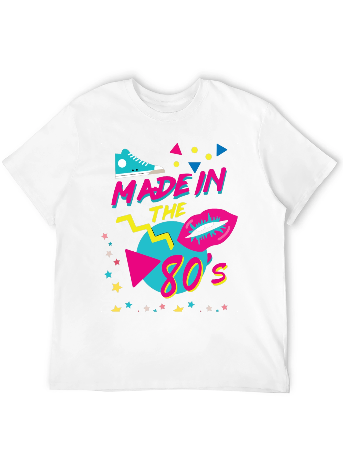 Black Made in the 80s Graphic Tee view 12