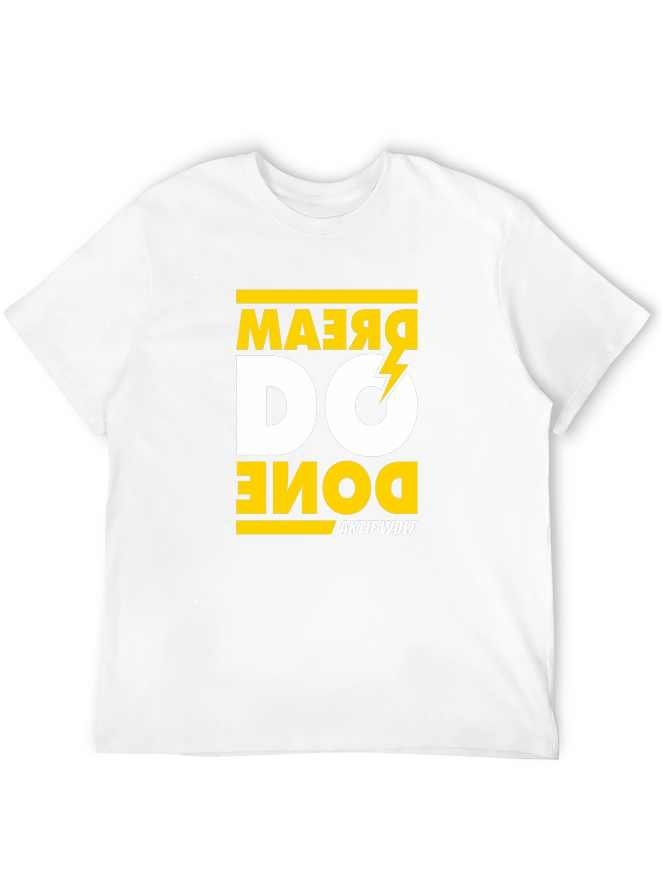 Black Dream Do Done Aktif Wolf Black T-Shirt view 12