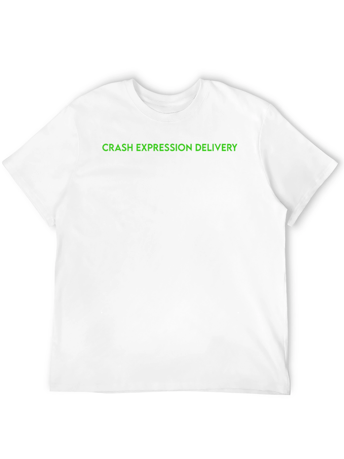 Black Crash Expression Delivery T-Shirt view 12