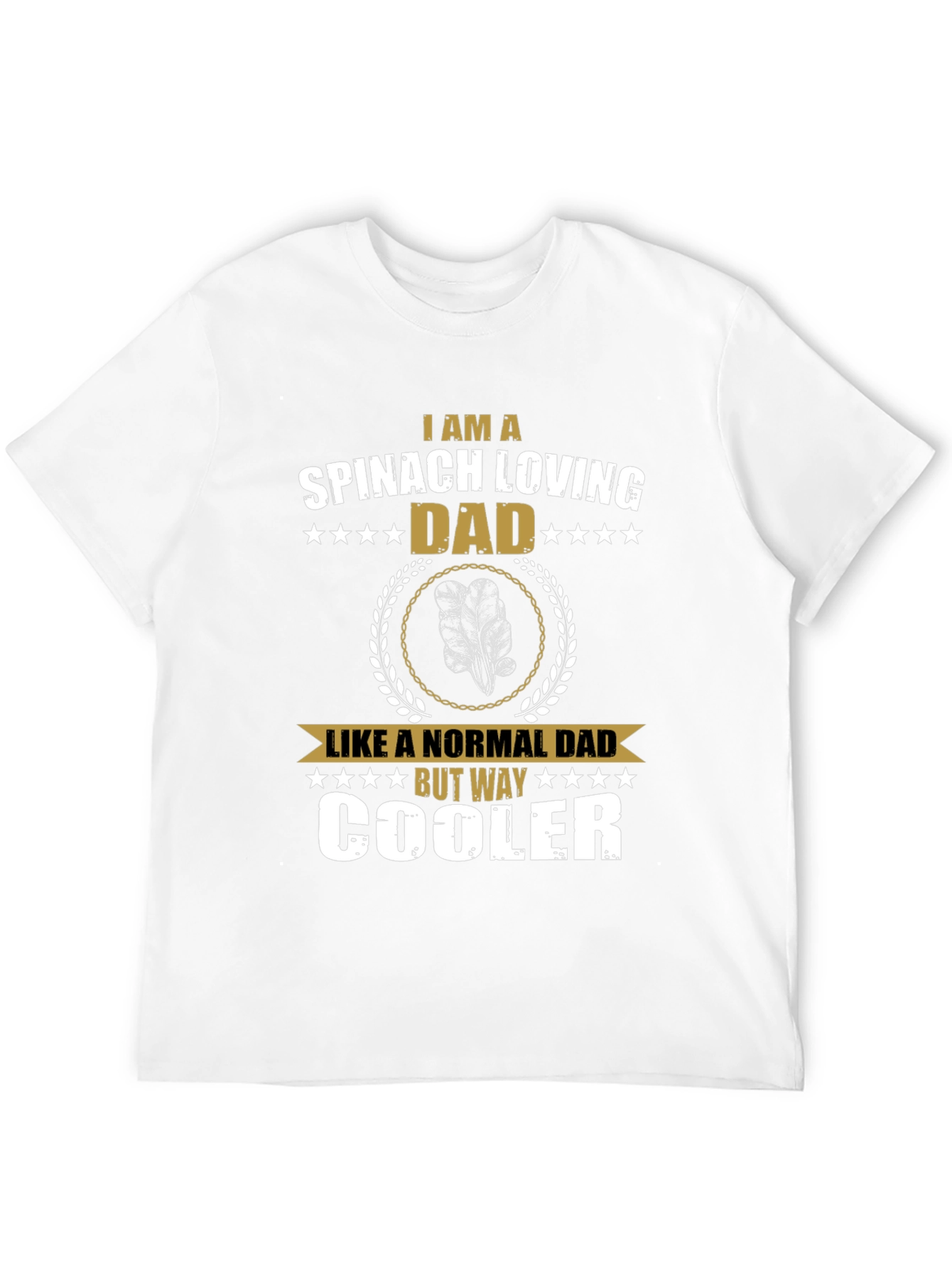 Spinach Loving Dad T-Shirt - Cool Father's Day Gift - 12