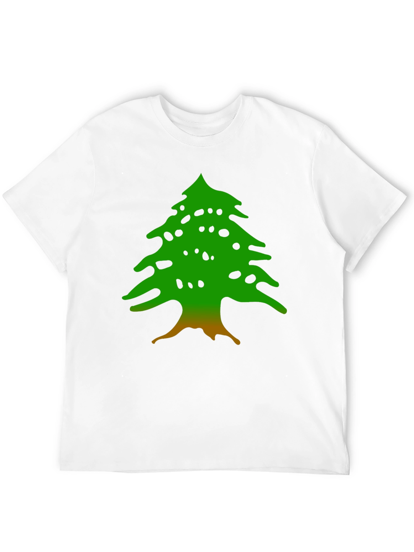 Black Lebanese Cedar Tree Graphic Tee view 12