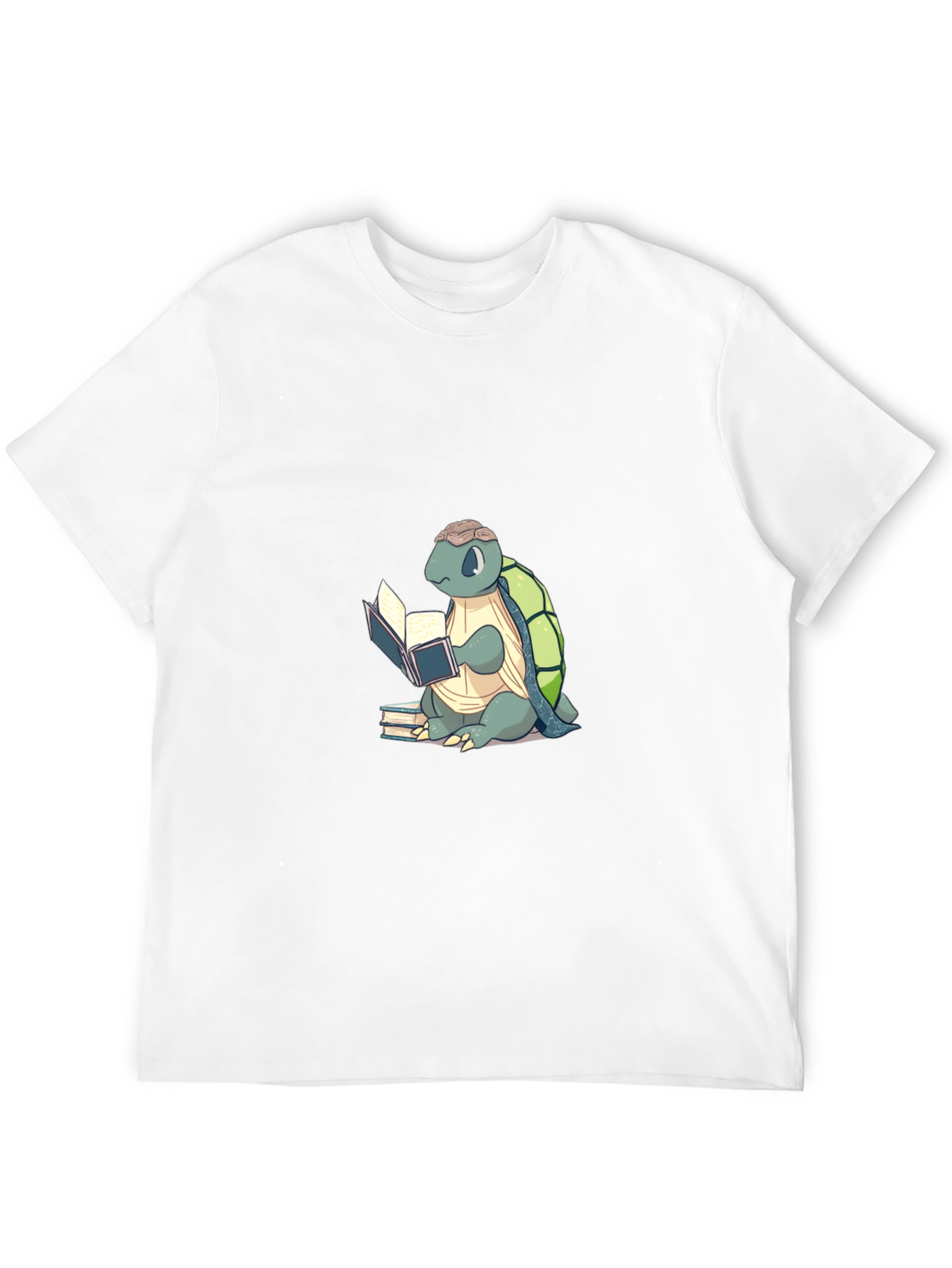 Black Bookish Turtle Graphic T-Shirt - Black view 12