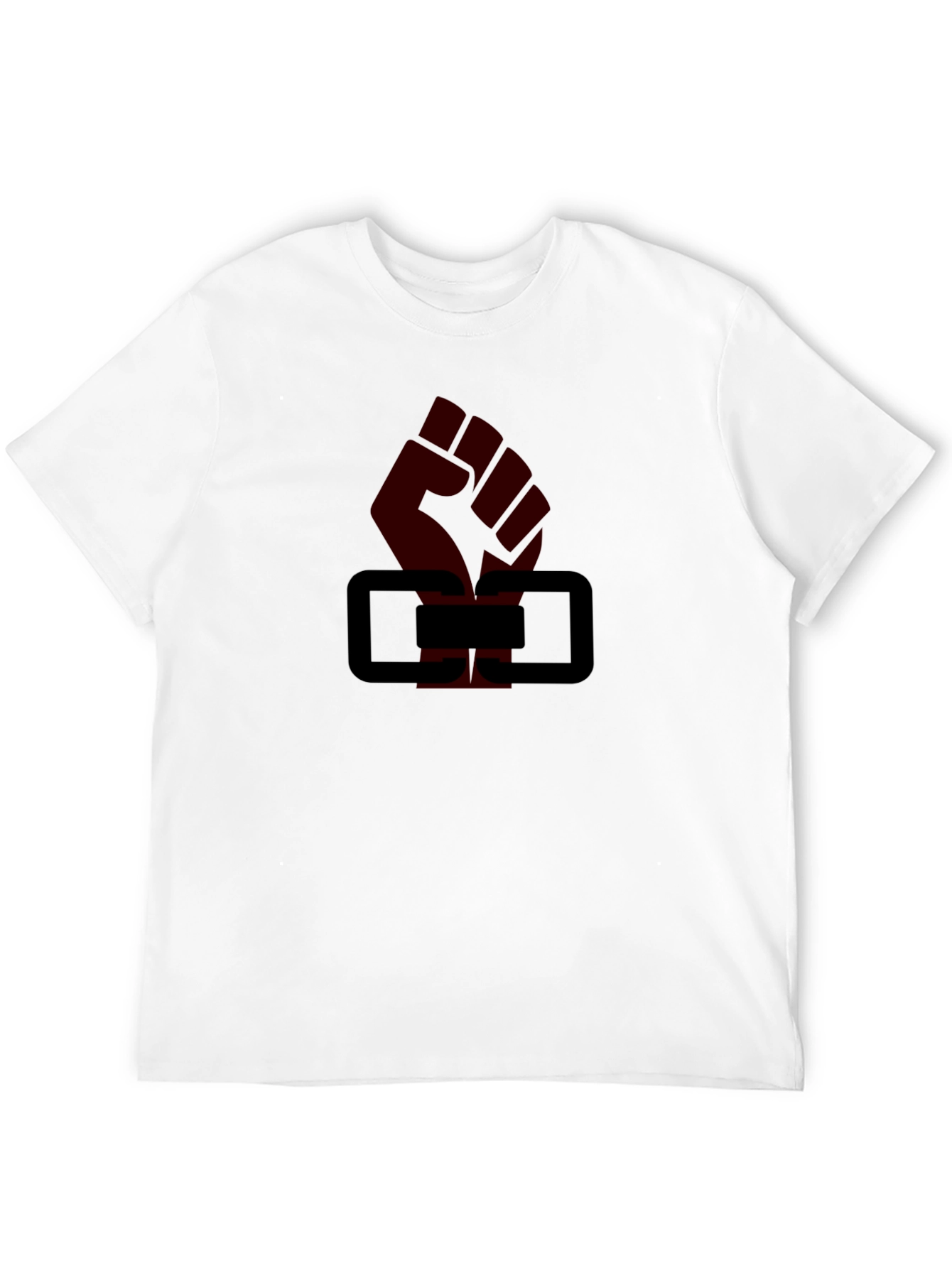 Black Black Fist & Blocks Graphic T-Shirt view 12