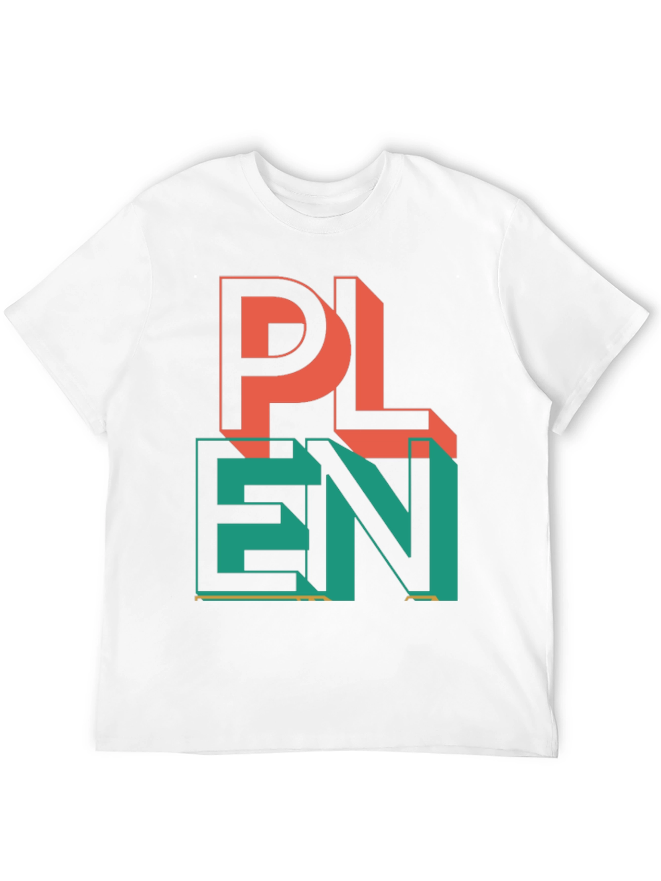 Black Abstract Graphic Print Tee view 12