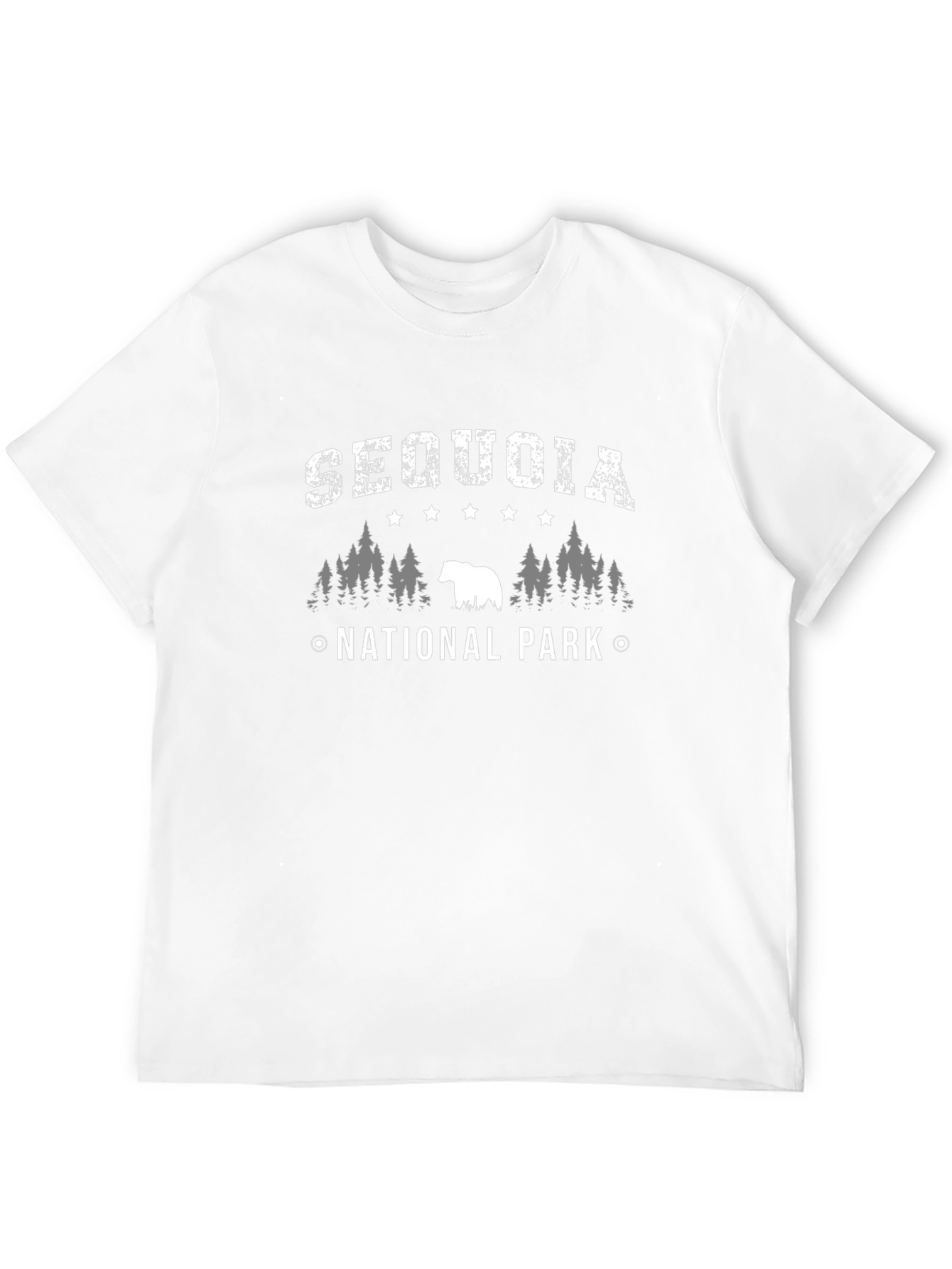 Black Sequoia National Park Bear Graphic T-Shirt view 12