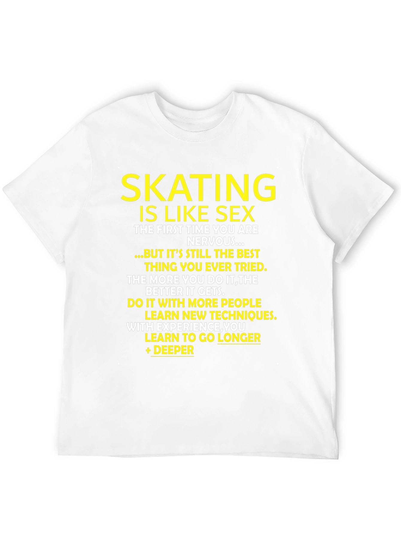 Black Skating is Like Sex Graphic T-Shirt view 12