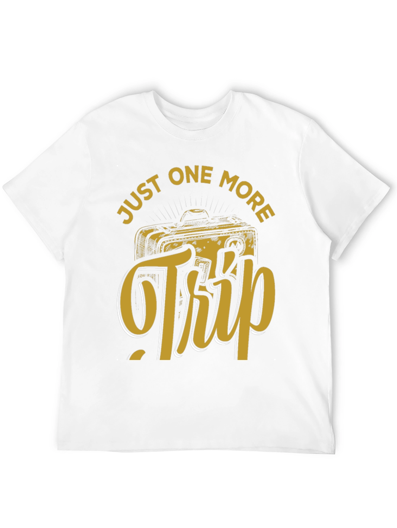 Black Just One More Trip Graphic Tee - Black view 12