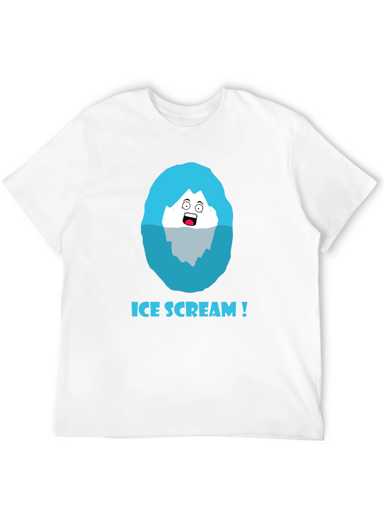 Black Ice Scream T-Shirt - Funny Graphic Tee view 12