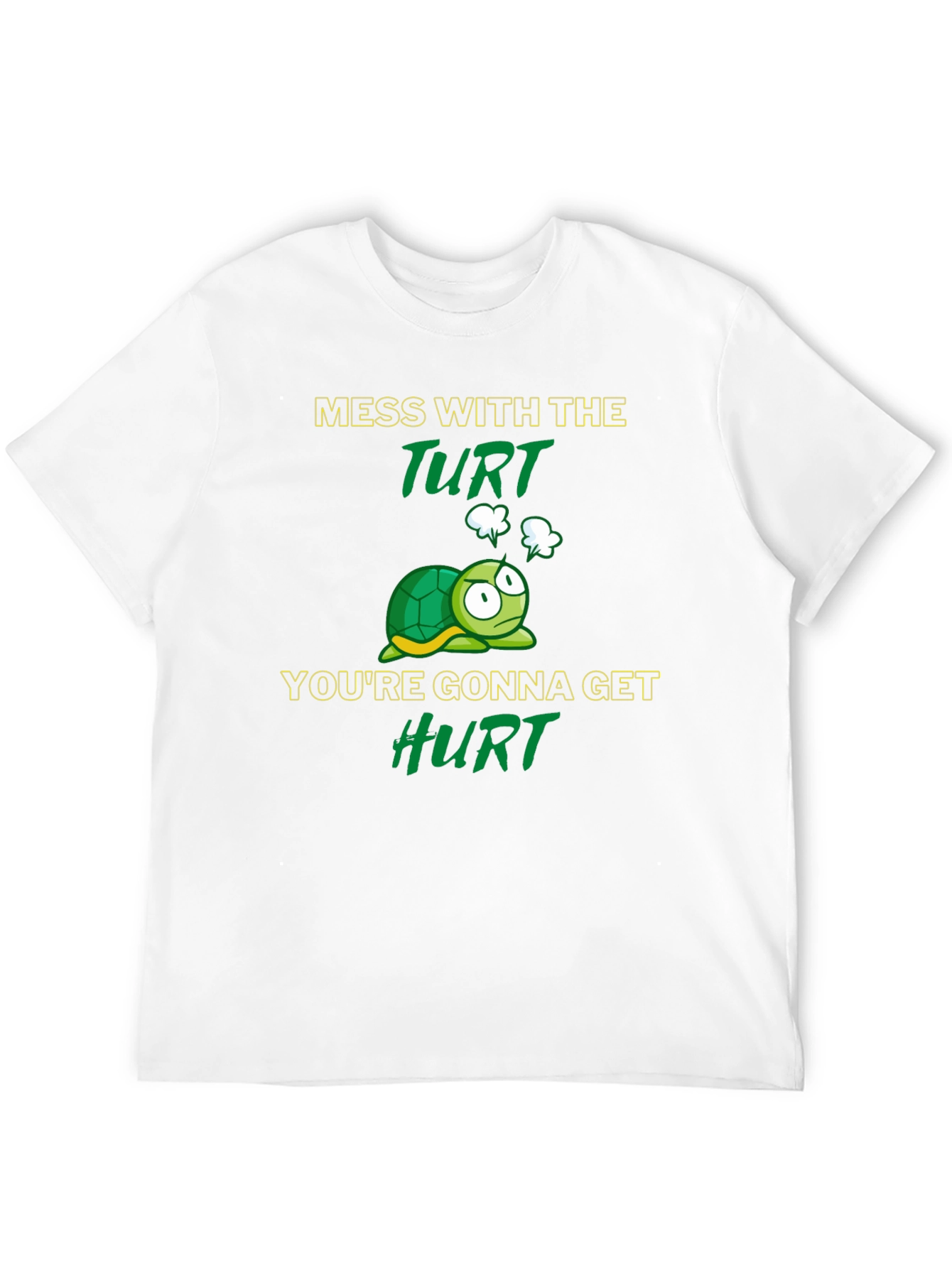 Black Mess with the Turt Graphic T-Shirt view 12