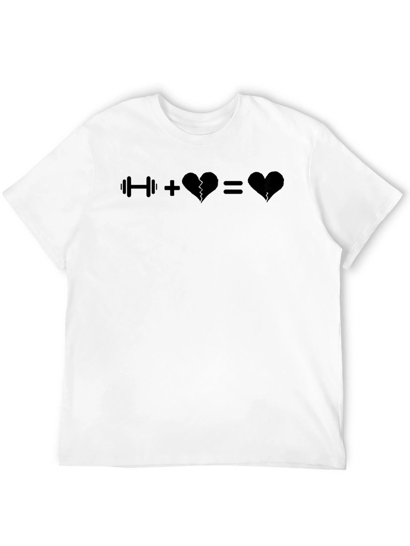 Black Gym Heartbreak T-Shirt view 12