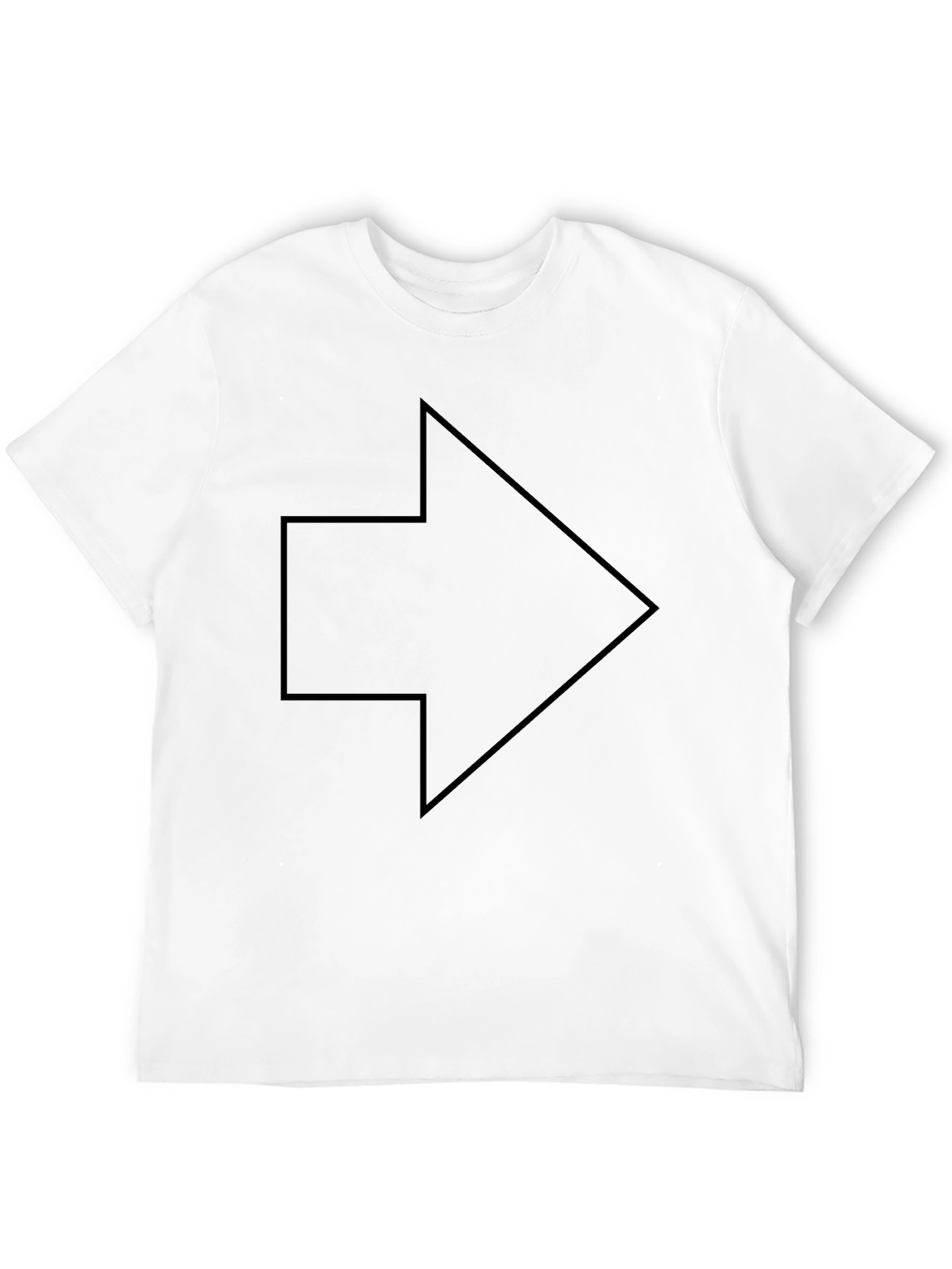 Black Arrow Graphic T-Shirt - Stylish & Modern Design view 12