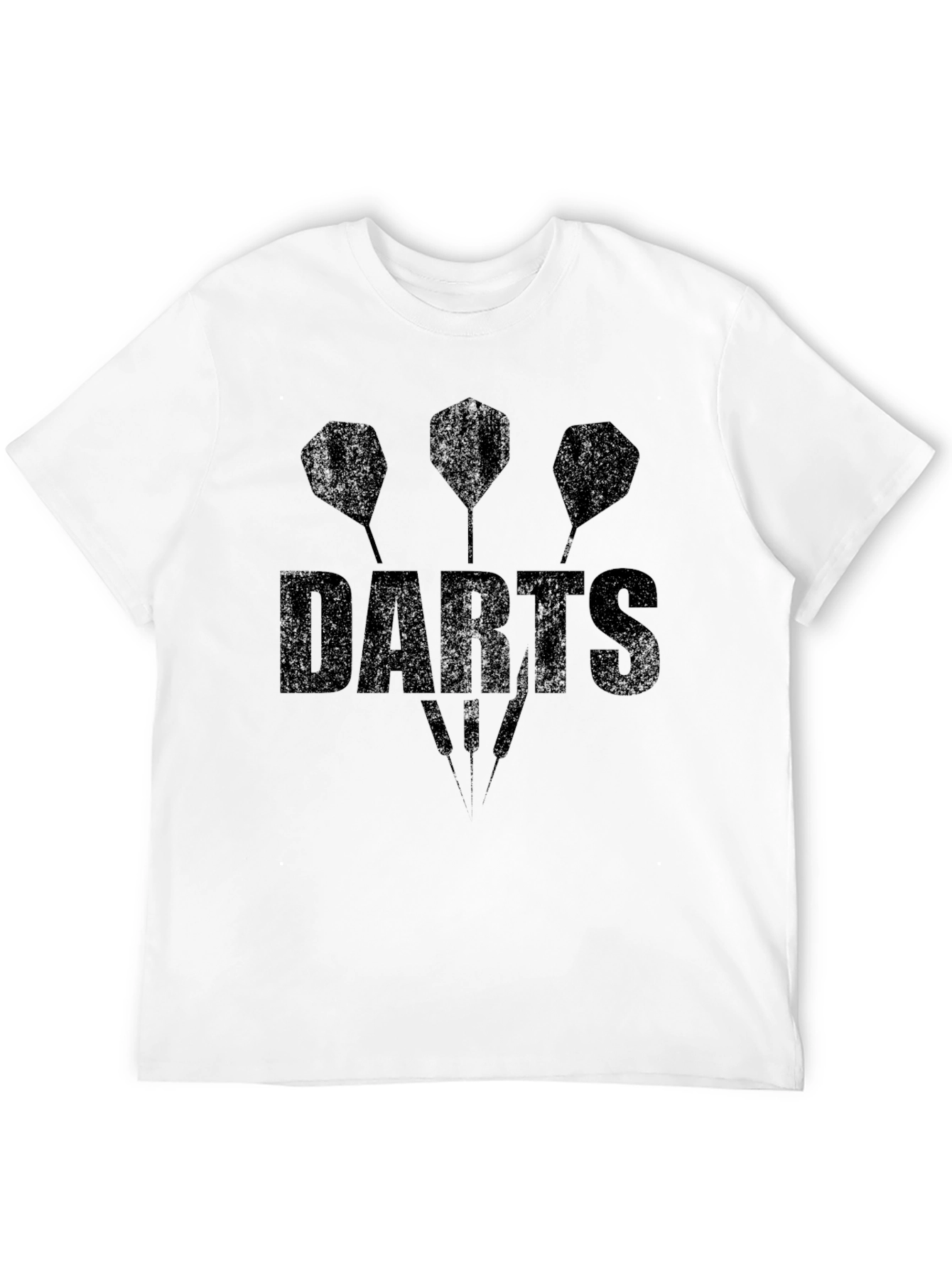 Black Darts Graphic Tee - Trendy Sport T-Shirt view 12