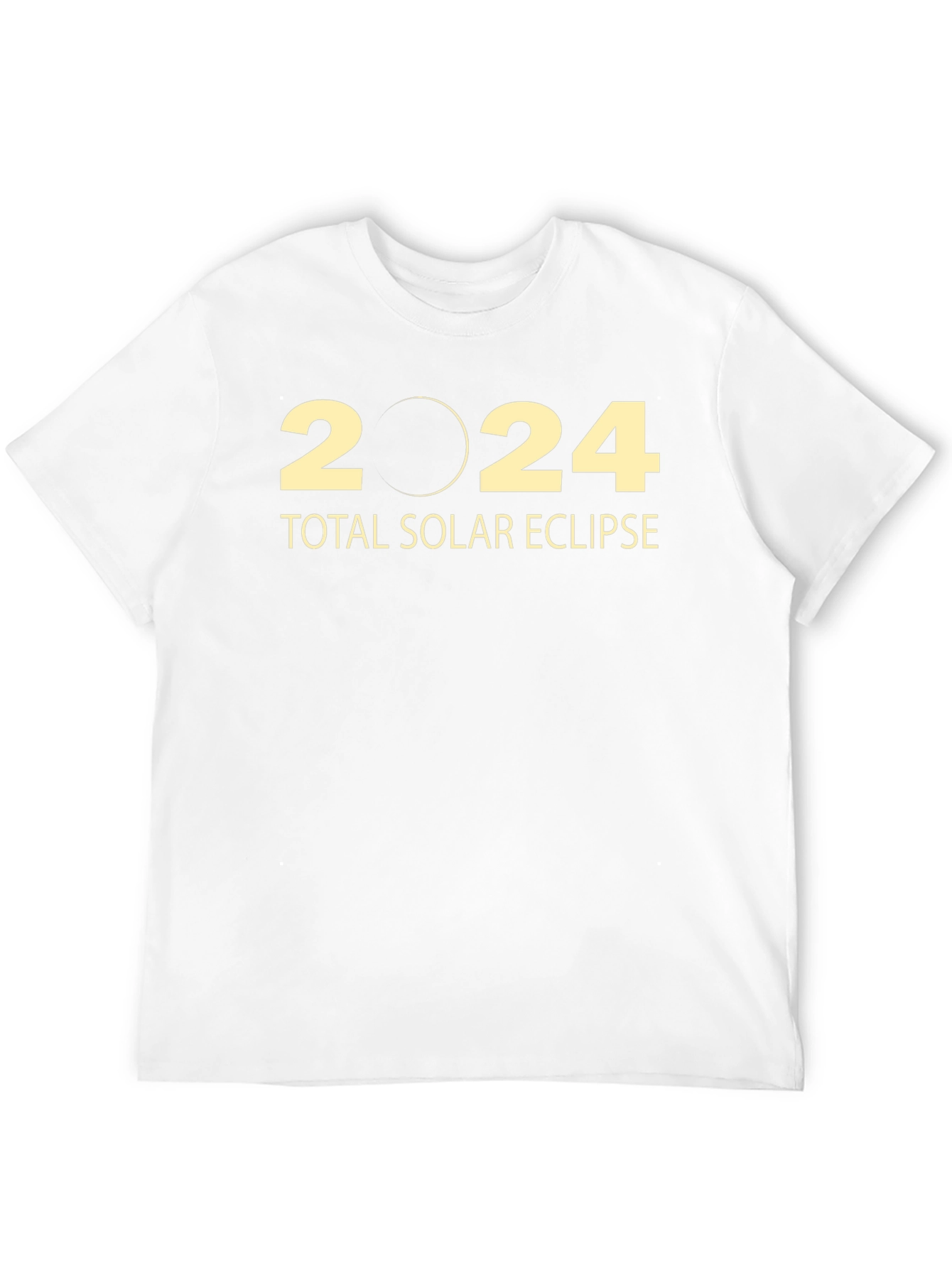 Black 2024 Total Solar Eclipse Black T-Shirt view 12