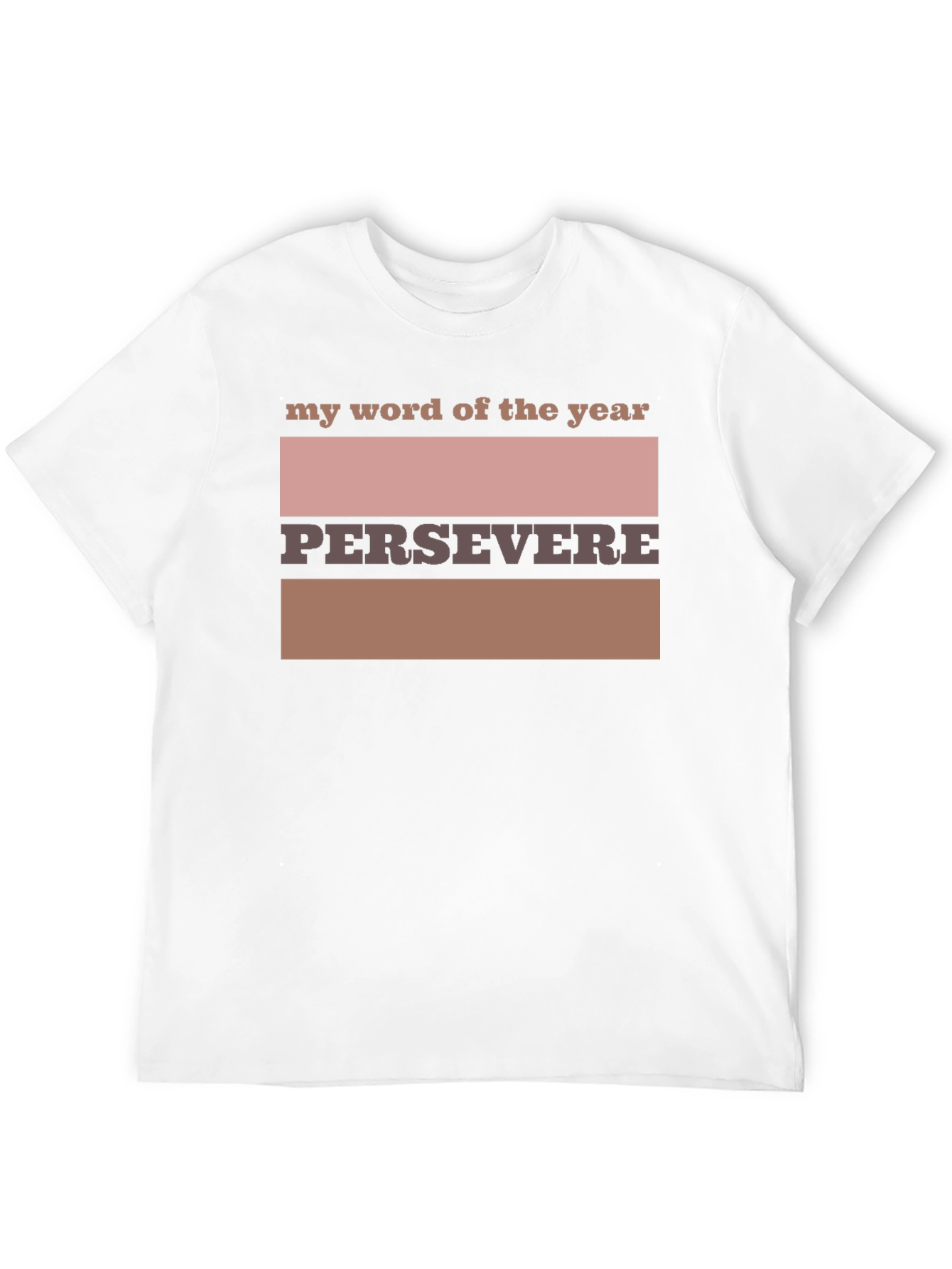 Black Persevere Word of the Year Graphic Tee view 12