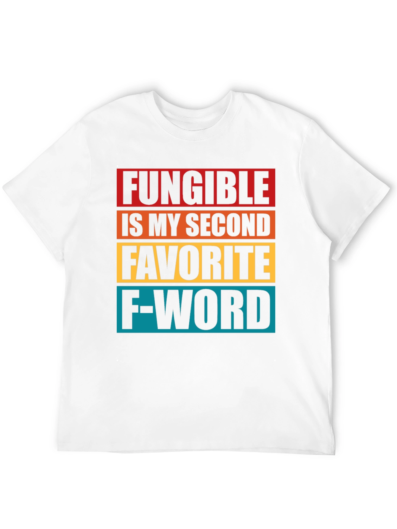 Black Fungible Second Favorite F-Word T-Shirt - Black view 12