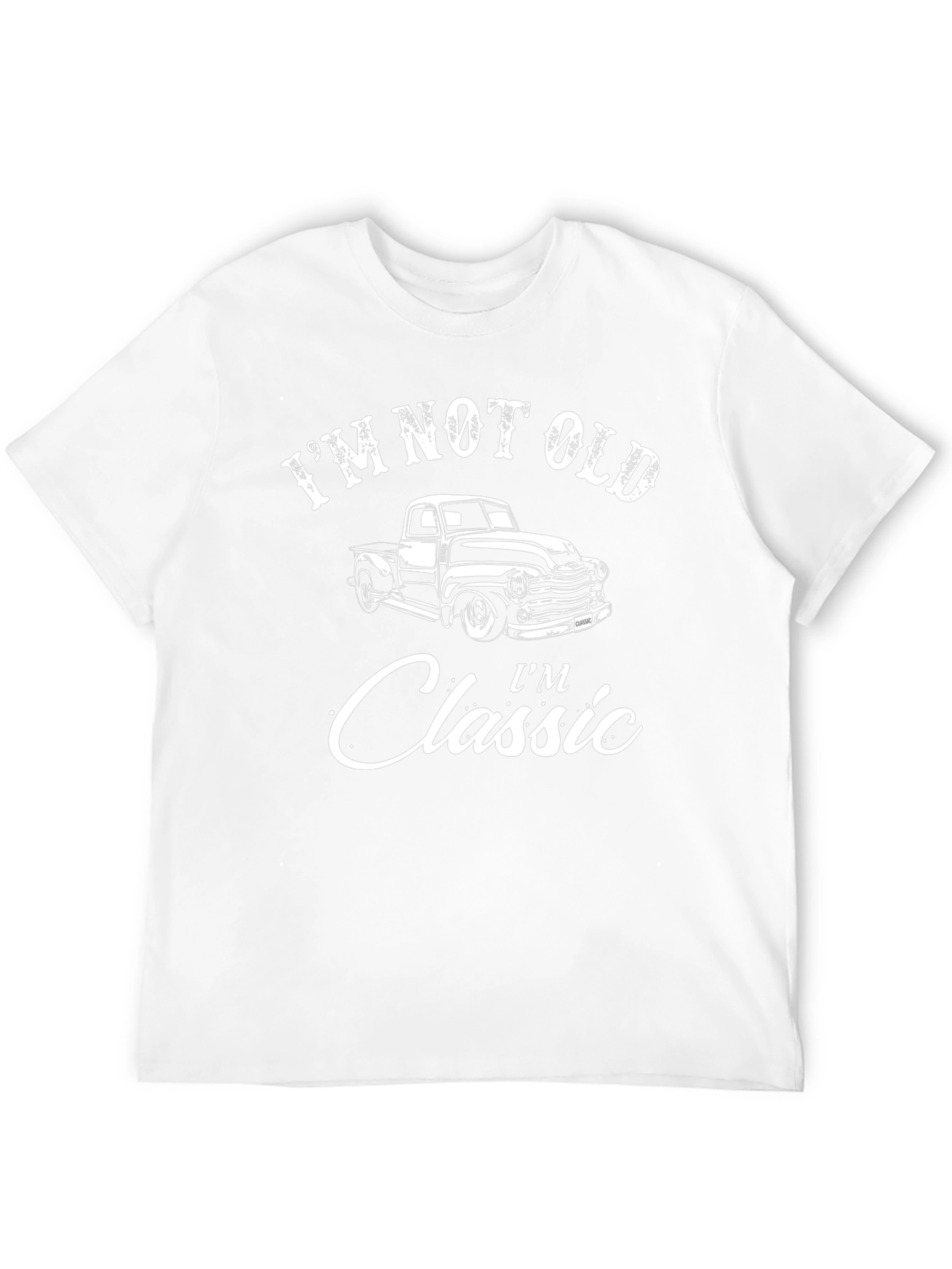 Black I'm Not Old I'm Classic Truck T-Shirt view 12