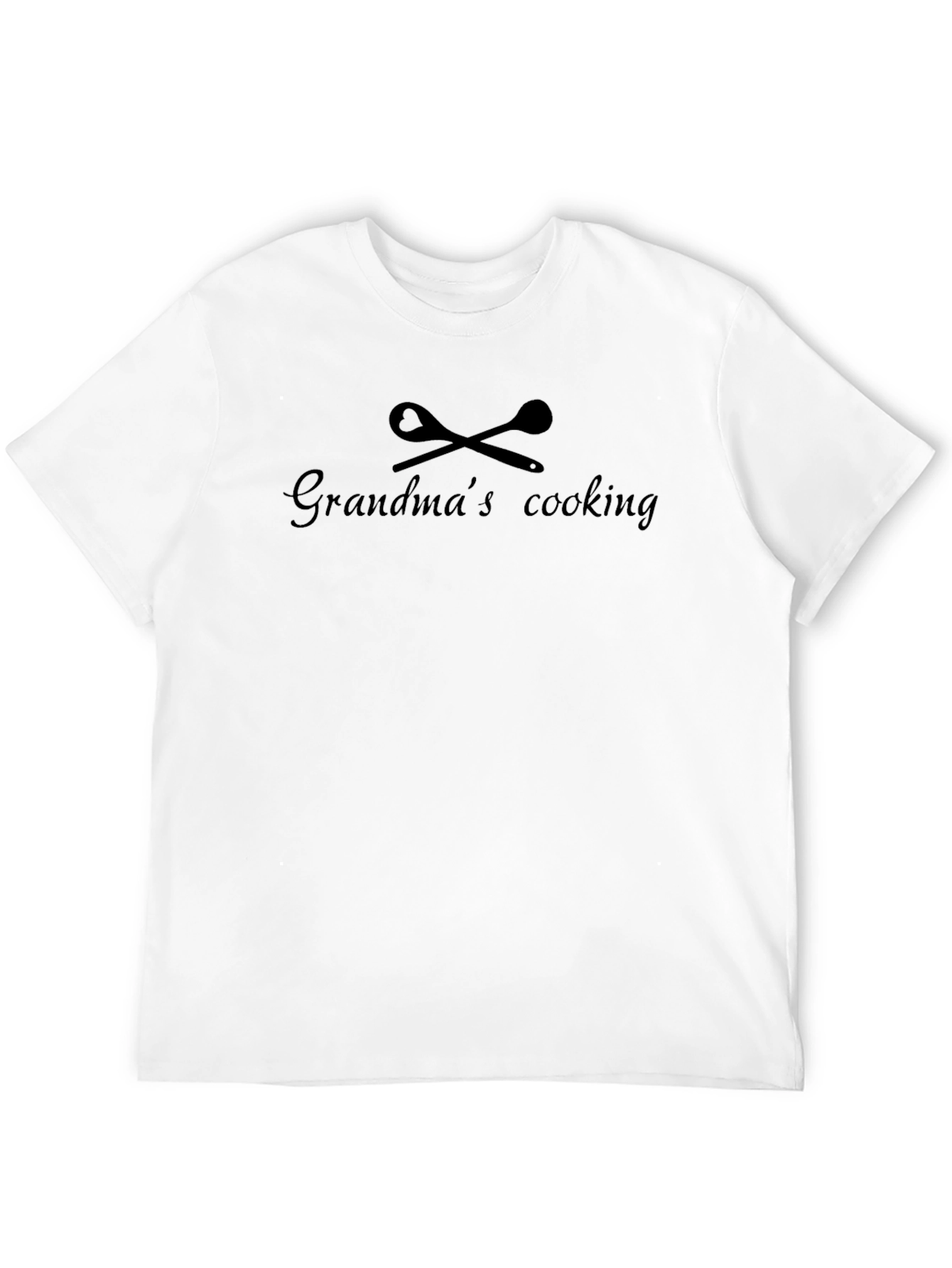 Black Grandma's Cooking Black T-Shirt view 12
